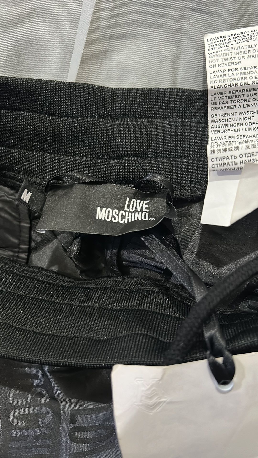 Moschino Love Moschino Shorts, Black, Medium Size US 34 / EU 50 - 4 Thumbnail