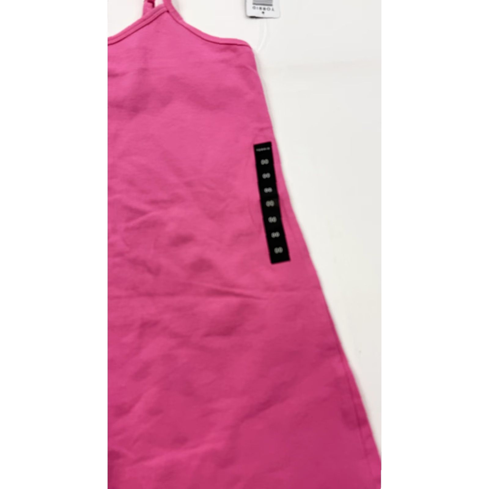 Torrid Torrid Cami Tank Top Womens 0X Pink Cotton Spandex Layering Tank Camisole Shirts Womens Plus Size 0X Pink Spaghetti Strap Size XL / US 12-14 / IT 48-50 - 2 Thumbnail