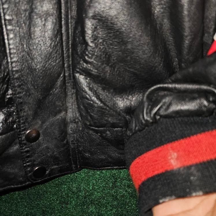 Vintage Vintage Ohio State leather jacket Size US L / EU 52-54 / 3 - 5 Thumbnail