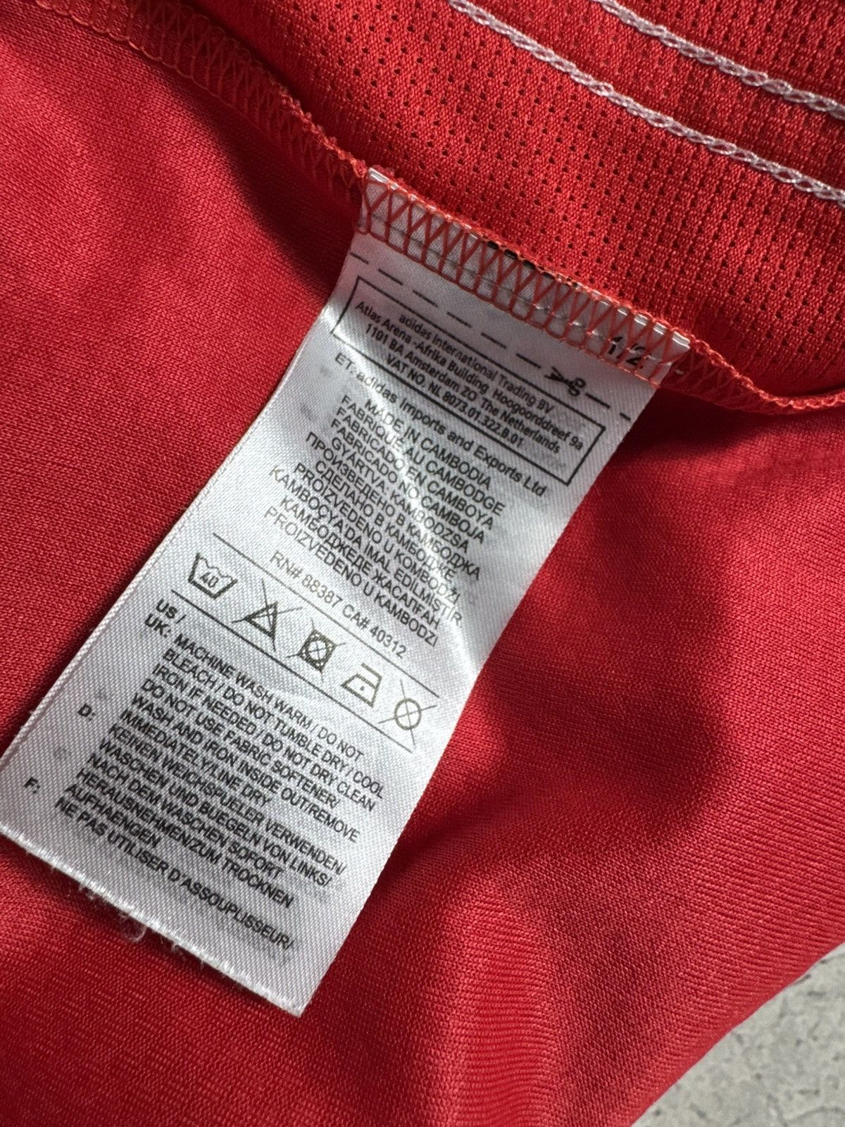 Adidas Adidas Benfica 2019/2020 Vintage Soccer Jersey Size US L / EU 52-54 / 3 - 8 Thumbnail
