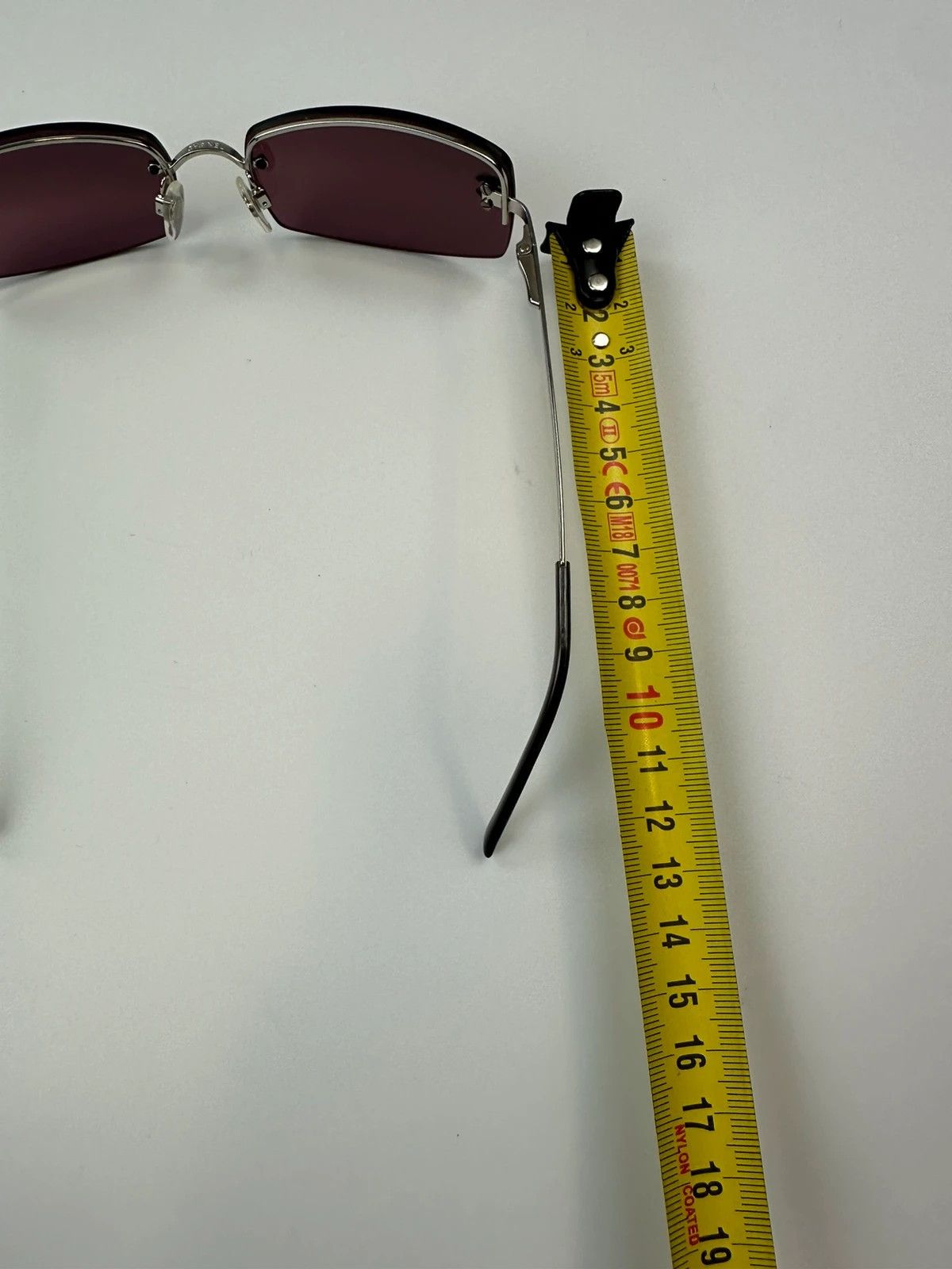 Chanel Chanel Purple Sunglasses Frame Rimless Strass Size ONE SIZE - 15 Thumbnail