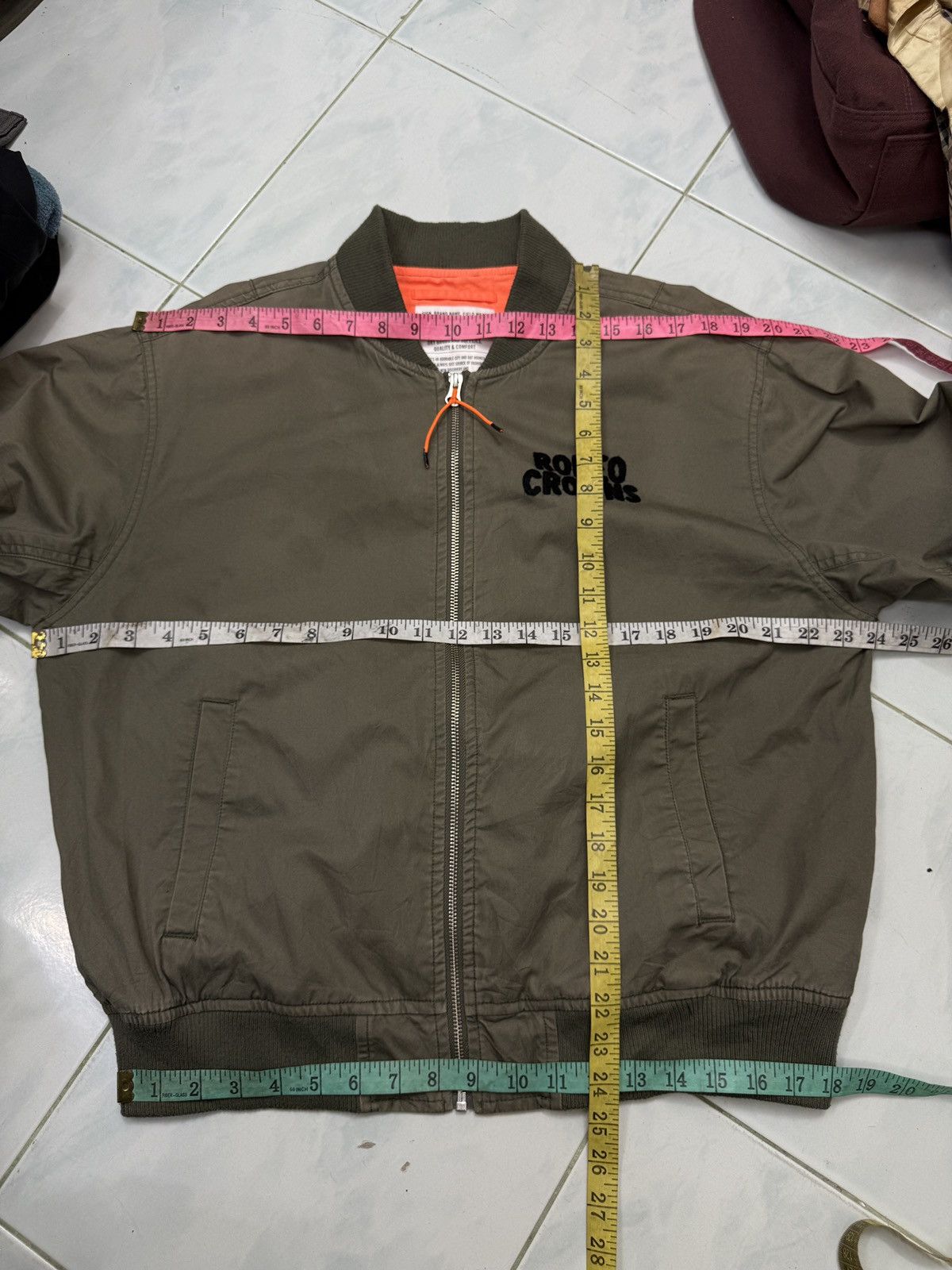 Hypebeast 🔥🔥🔥ARCHIVE RODEO CROWN BOMBER JACKWT Size US M / EU 48-50 / 2 - 12 Thumbnail