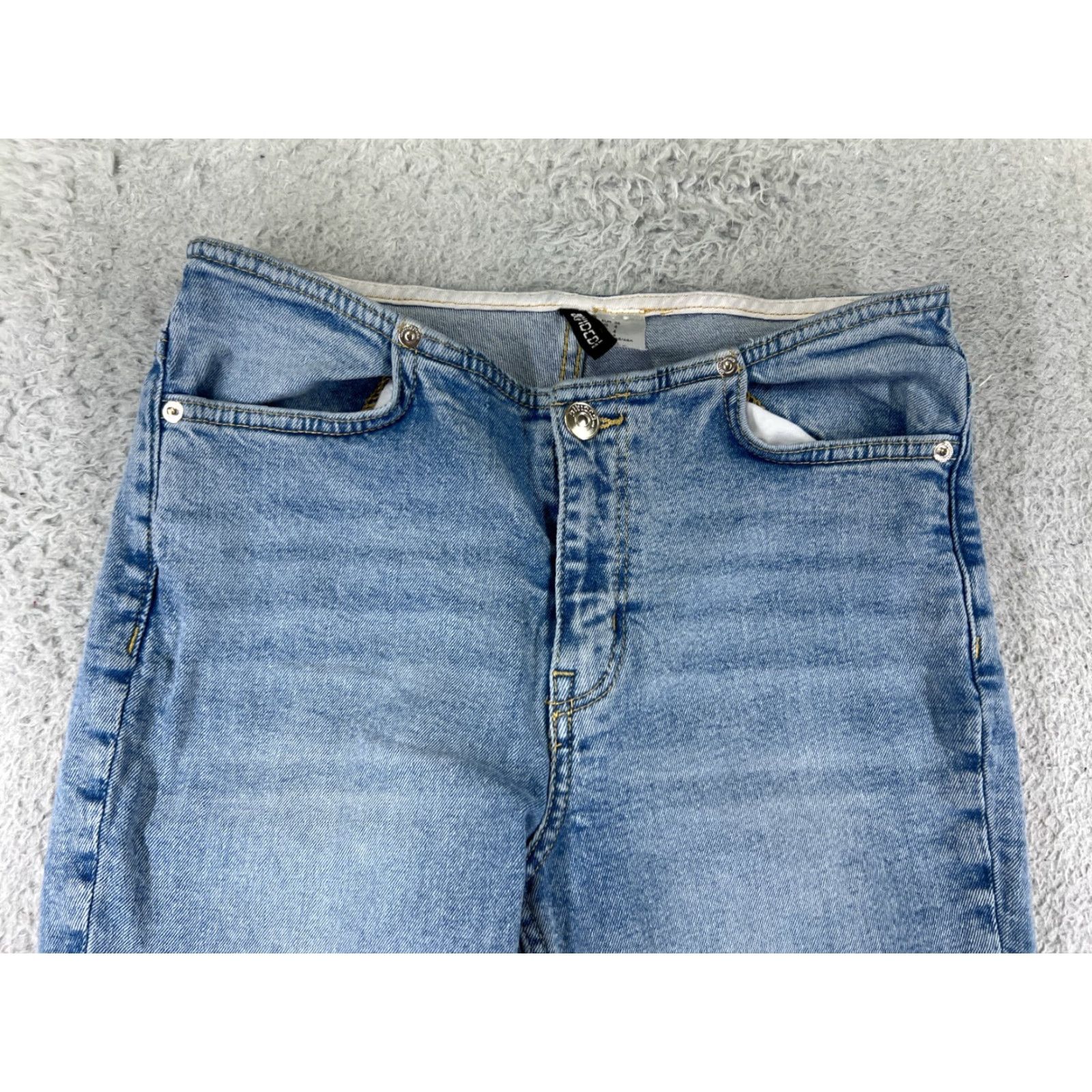 Denime Divided Jeans Womens 4 Bootcut Denim Blue Mid Rise 23 Inseam 31 Regular 5-Pocket Design Size 27" / US 4 / IT 40 - 7 Thumbnail