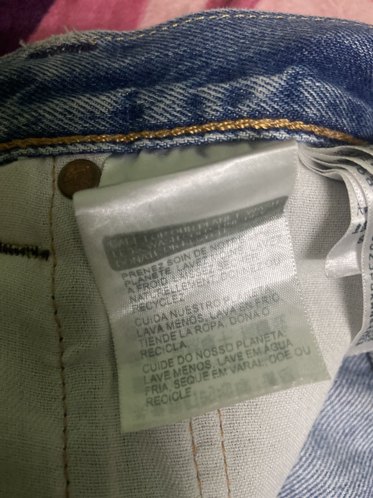 Levi's Levis 501 Made In Usa Size US 34 / EU 50 - 11 Thumbnail