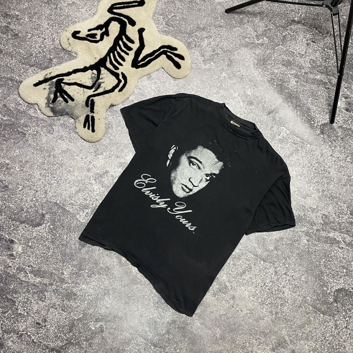 Band Tees Vintage Elvis Presley Zip It Elvisly Yours 90’s rare tee Size US L / EU 52-54 / 3 - 1 Thumbnail