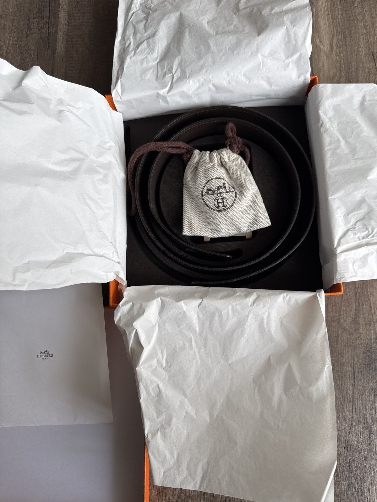 Hermes Hermes belt Size 32 - 9 Thumbnail