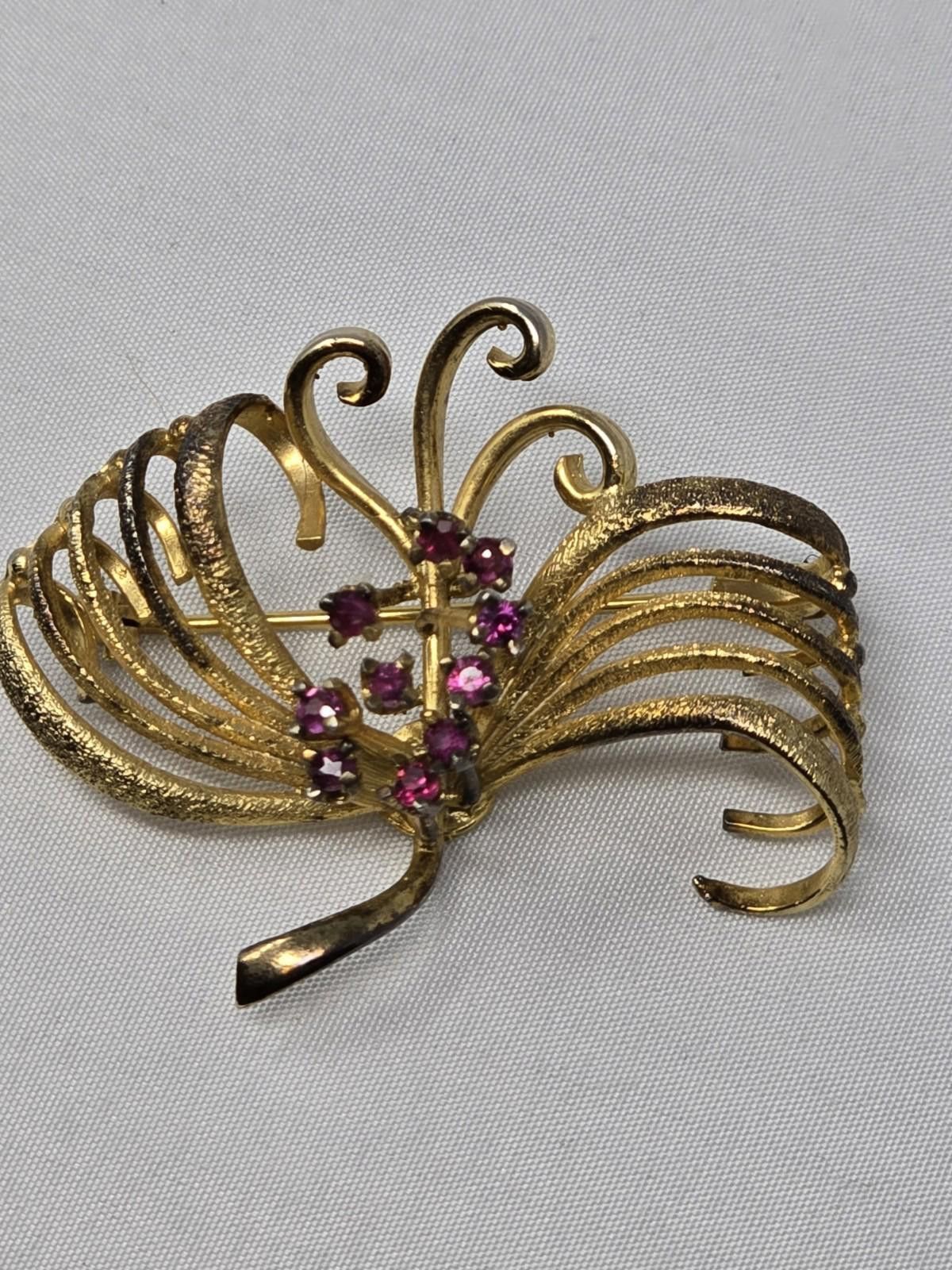 Other Vintage Les Bernard Sterling Silver Gold-Wash Brooch Size ONE SIZE - 1 Thumbnail