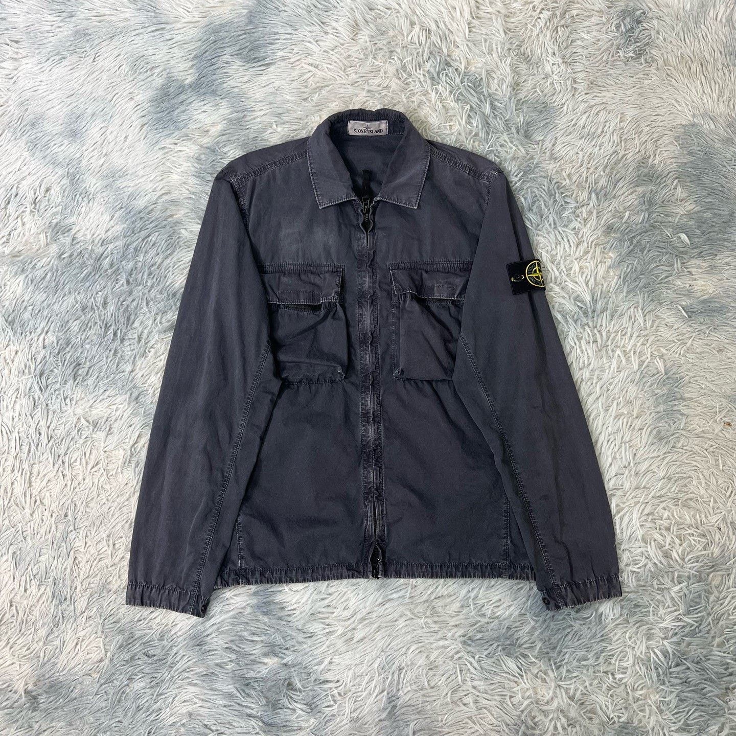 Stone Island Stone Island Washed Jacket S Size US S / EU 44-46 / 1 - 1 Thumbnail