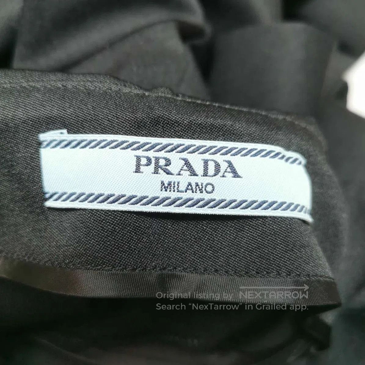 Prada Prada Color-blocked Pleated Skirt in Size 38 . Size US 38 / EU 54 - 3 Thumbnail