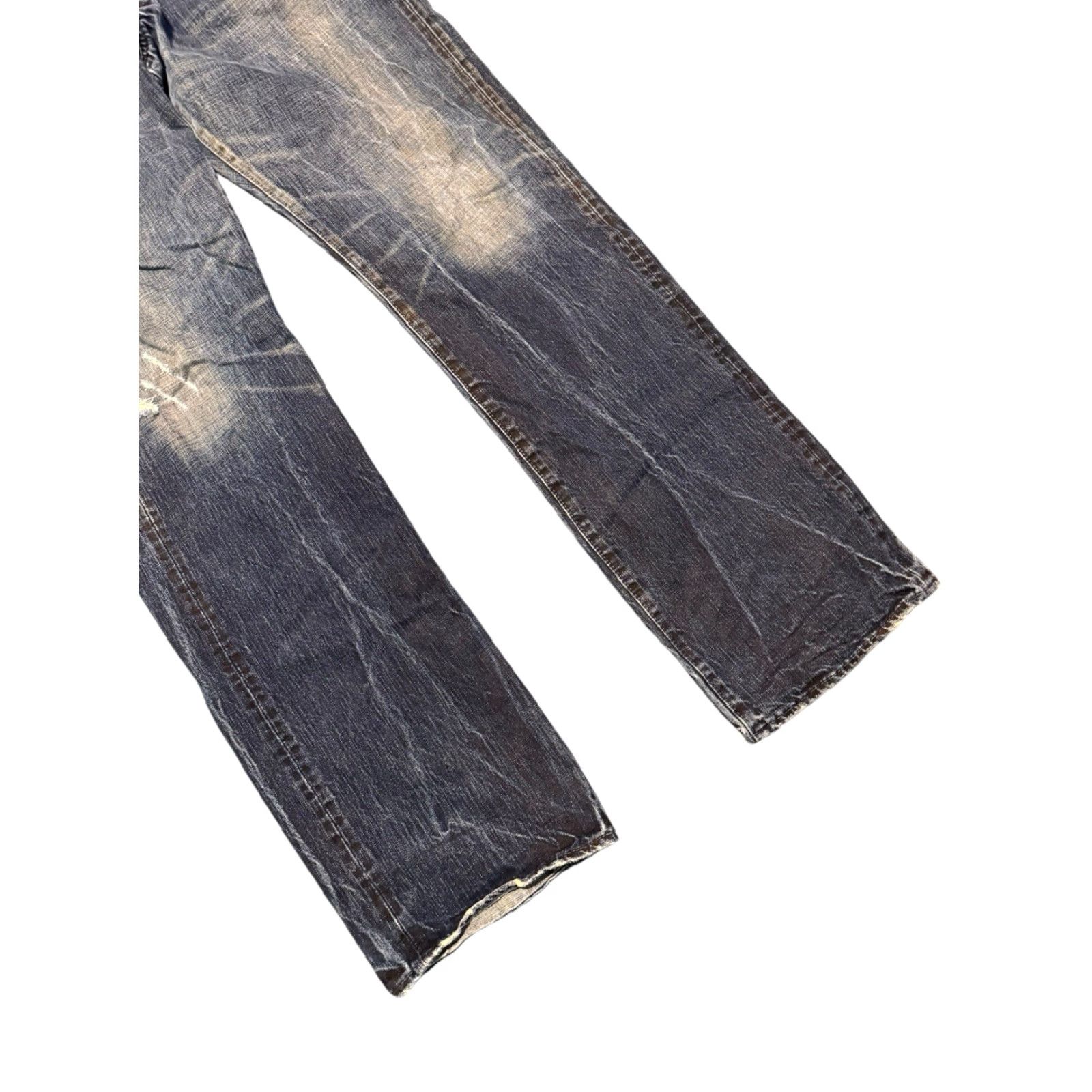 Prps PRPS Purple Tag Denim Jeans Made in Japan Size 36x33 Men’s Regular Straight 5-Pocket Design Jeans Blue Cotton Denim Men’s Rare 🔥 Size US 36 / EU 52 - 4 Thumbnail