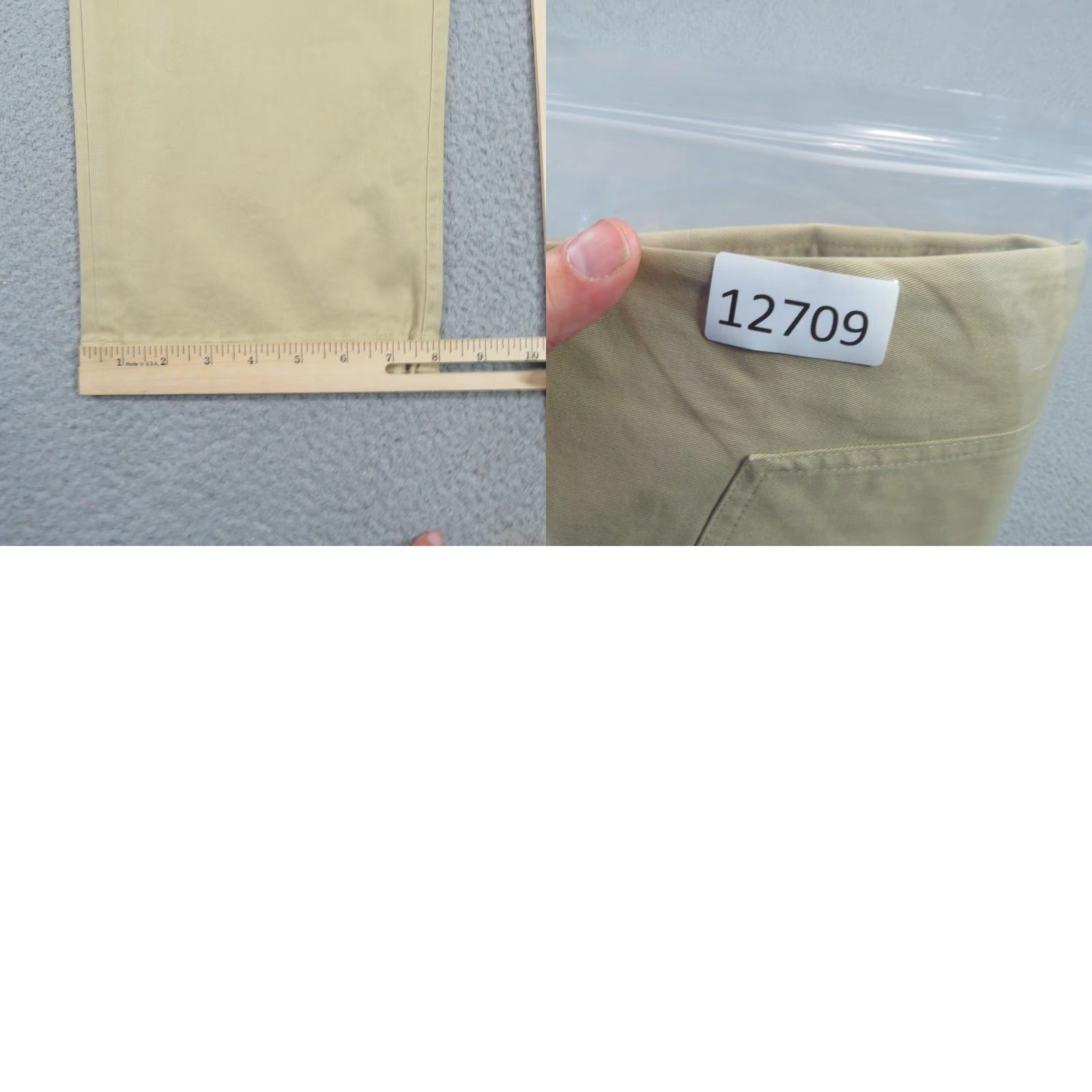Allsaints VINTAGE All Saints Pants Mens 36x30 Slim Fit Khaki Verne Chino Stretch 5 Pocket Trousers Size US 36 / EU 52 - 10 Thumbnail