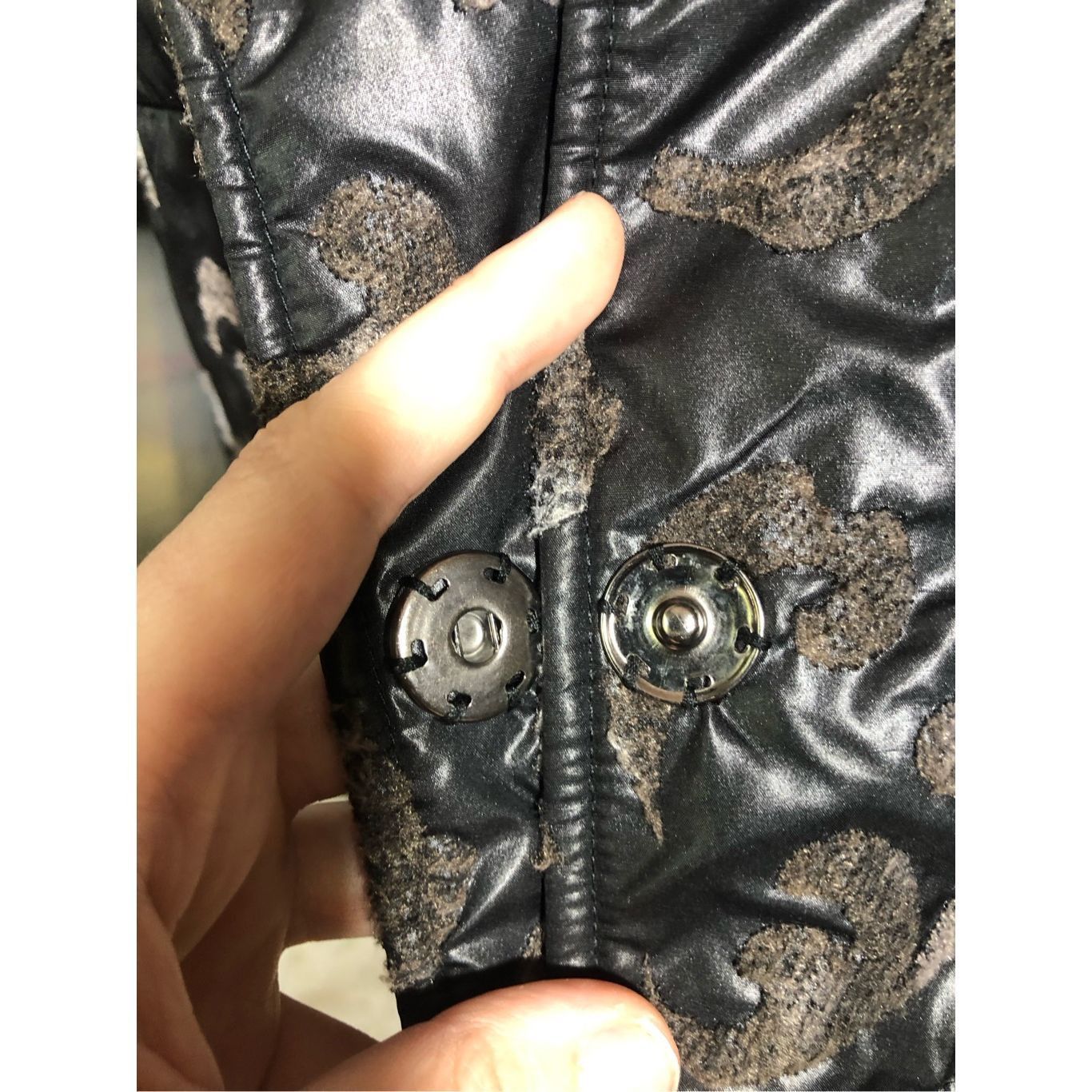 Other Lana Sports Women’s Brown and Silver Paisley Design Snap But Size M / US 6-8 / IT 42-44 - 5 Thumbnail