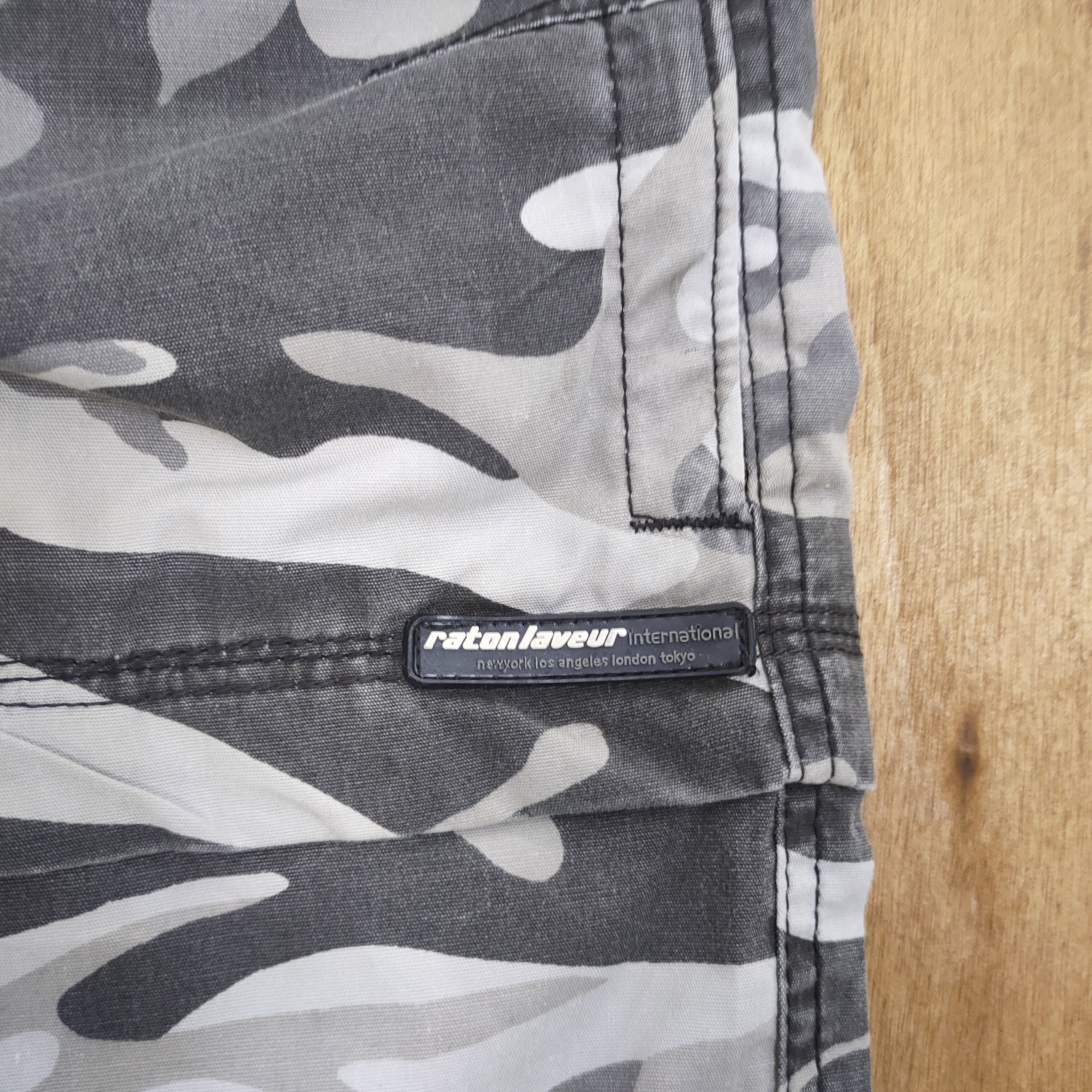 Japanese Brand RATON CAMO CARGO PANTS Size US 40 / EU 56 - 7 Thumbnail