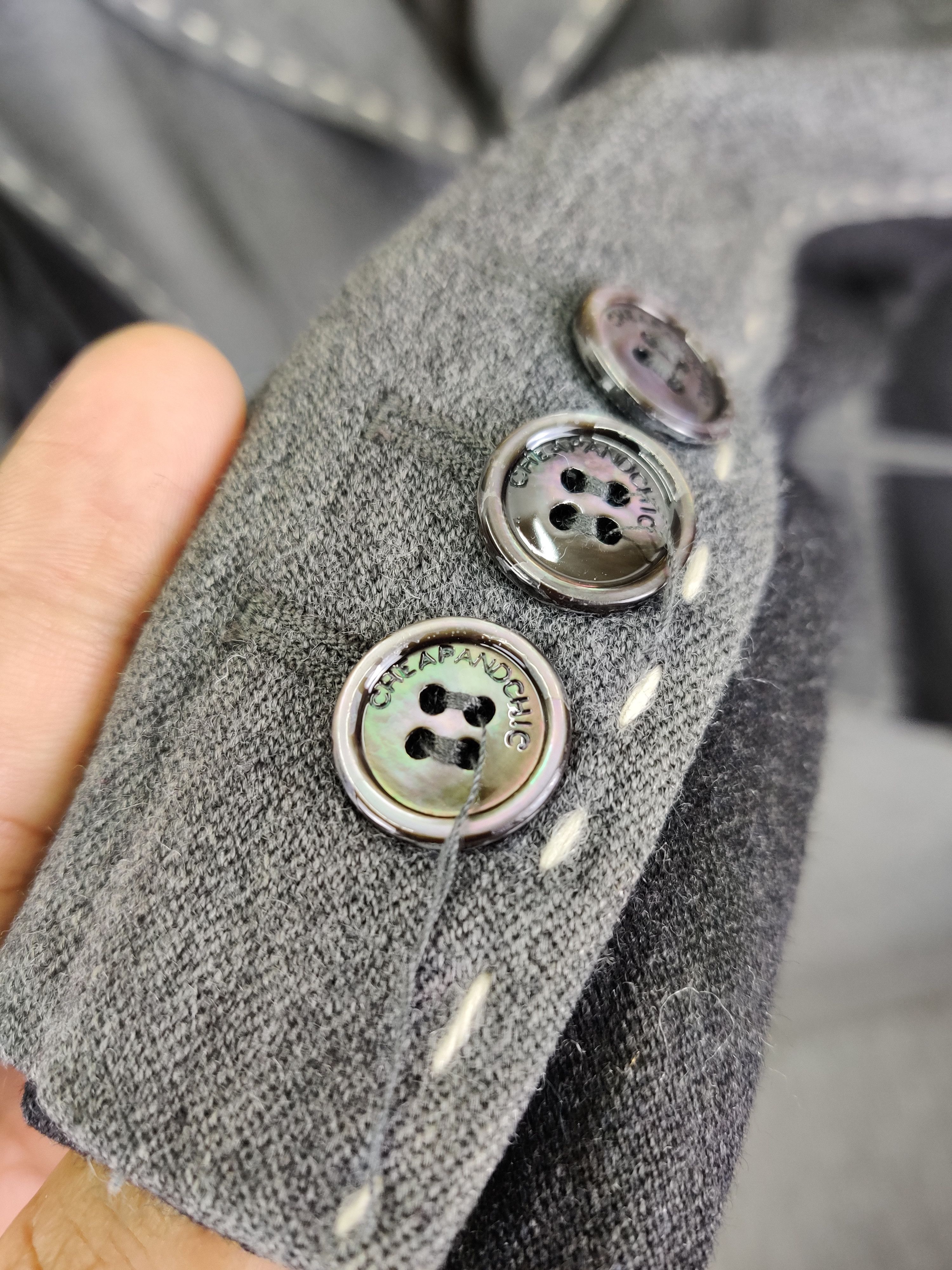 Moschino Vintage Moschino Cheap & Chic Wool Blazer Size US S / EU 44-46 / 1 - 9 Thumbnail