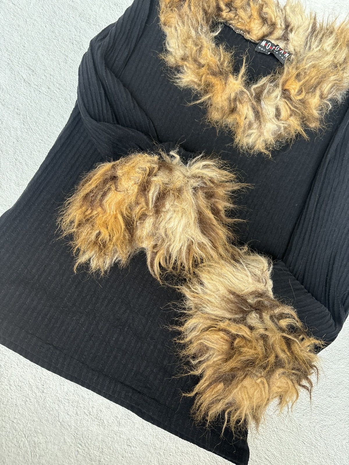 Hysteric Glamour Y2k Morgan De Toi ifsixwasnine fur style longsleeve Size S / US 4 / IT 40 - 3 Thumbnail