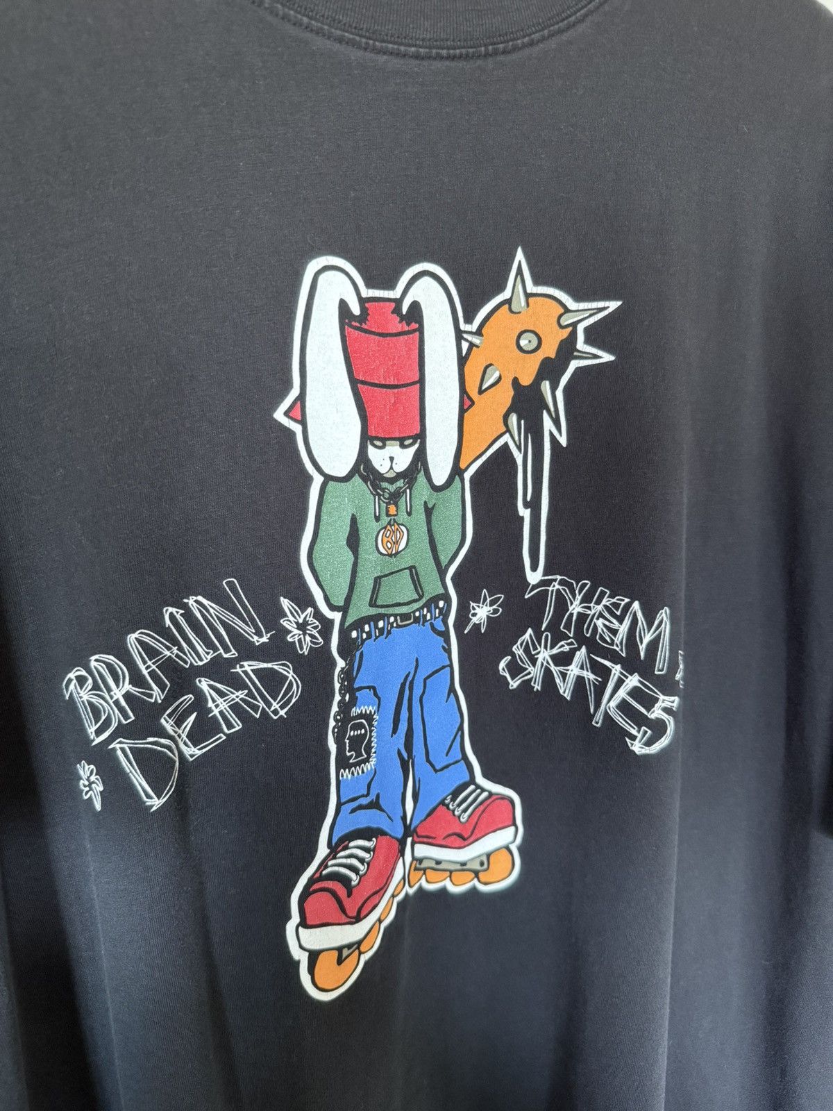 Brain Dead Braindead x Them Skates Tee Size US XXL / EU 58 / 5 - 2 Thumbnail