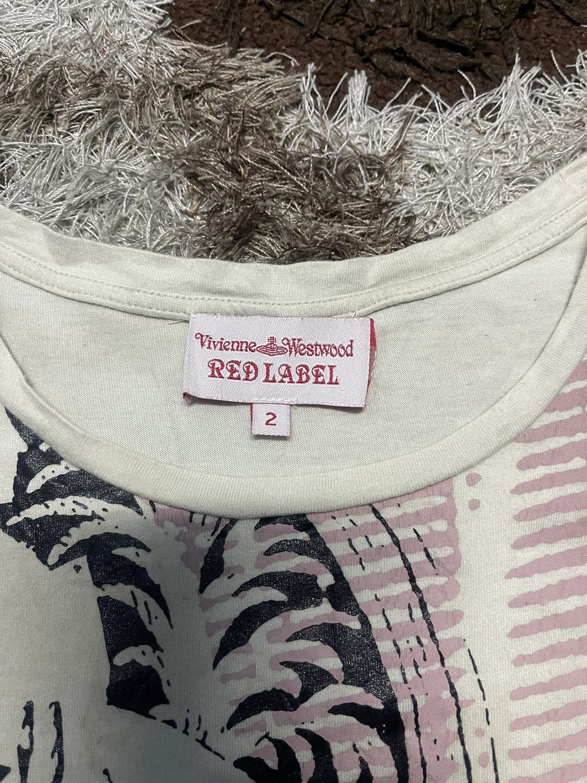 Vivienne Westwood VIVIENNE WESTWOOD RED LABEL TEE PUNKATURE ORB STRIPE PINK Size M / US 6-8 / IT 42-44 - 4 Thumbnail
