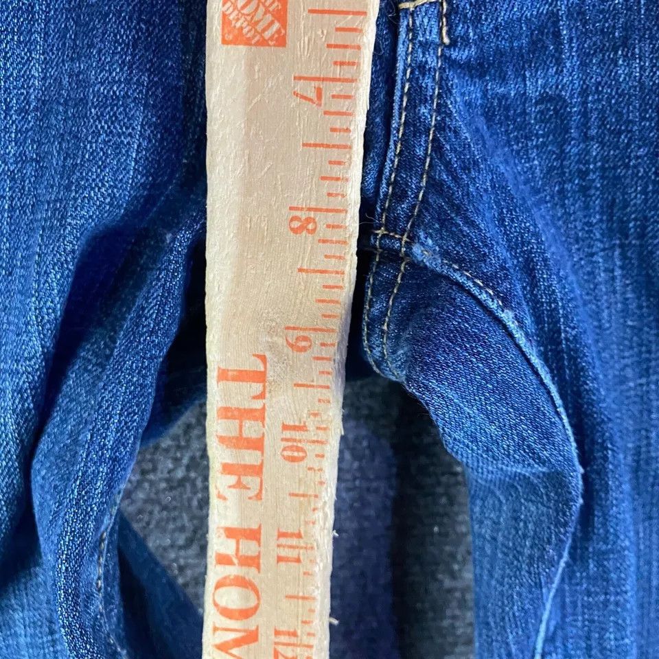 J.Crew × Vintage J Crew Hipslung Jeans Women's Size 30 Denim Distressed Size 32" / US 10 / IT 46 - 3 Thumbnail