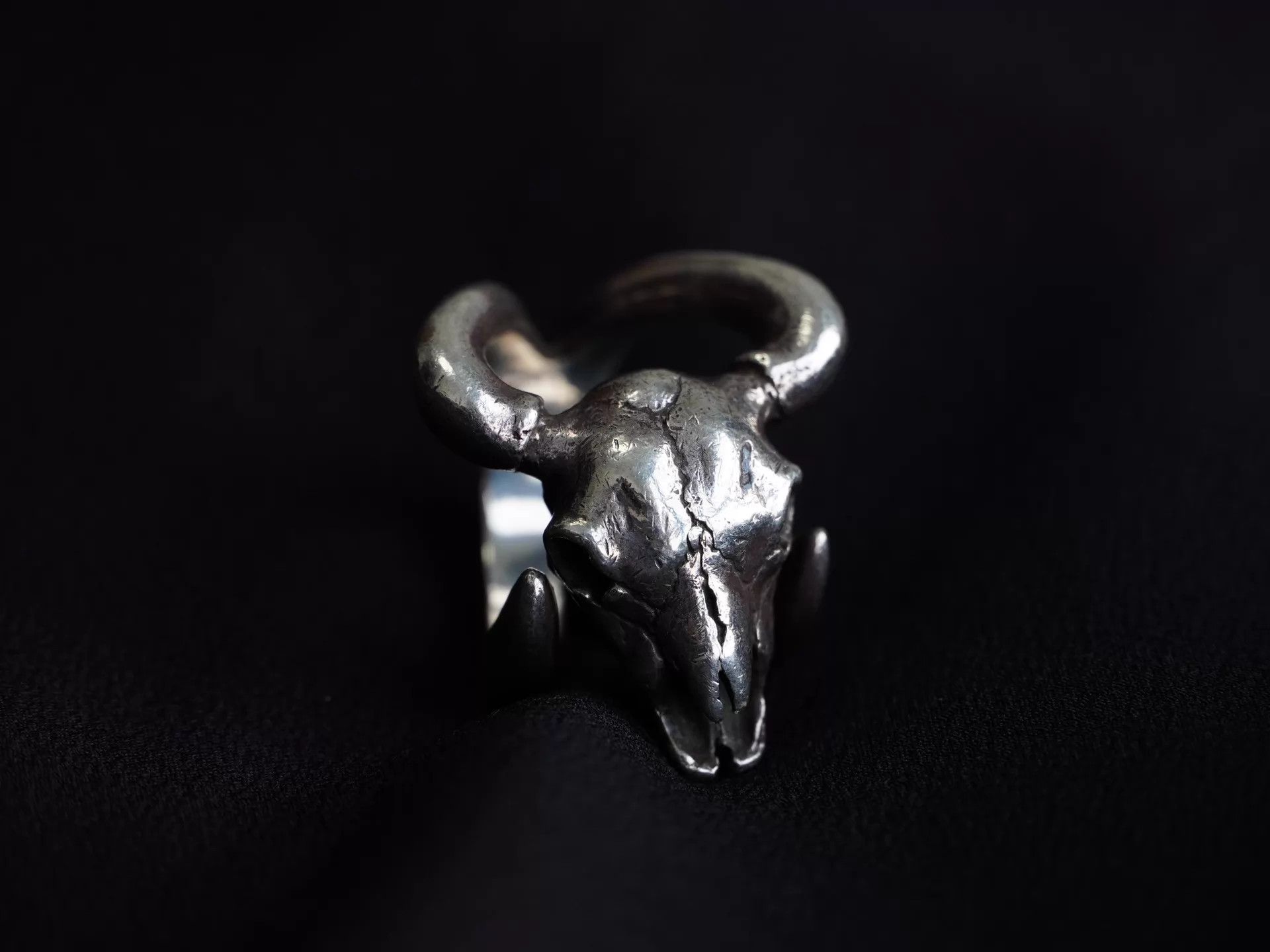 Yohji Yamamoto Yohji Yamamoto Goat Ring US7 Size ONE SIZE - 3 Thumbnail
