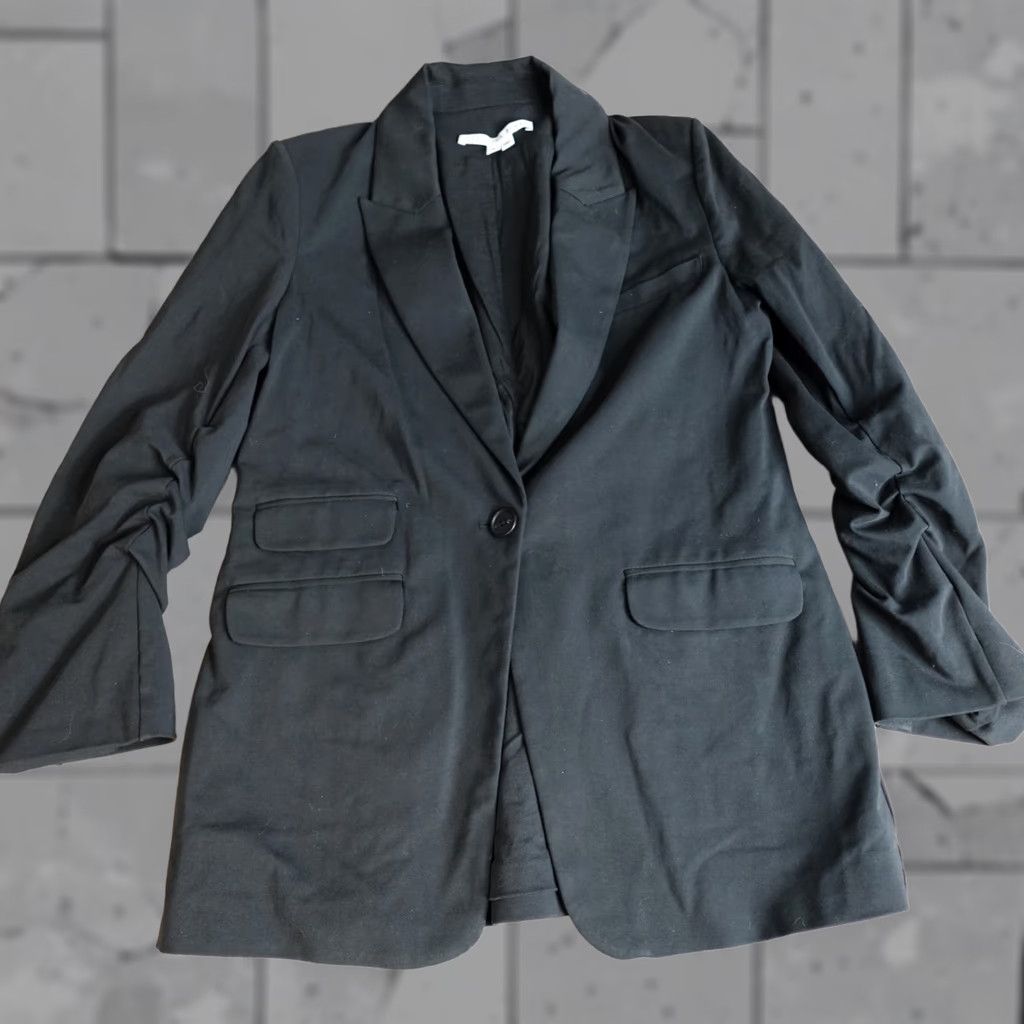 Polo Ralph Lauren Veronica Beard Womens Blazer M Black Peak Lapel Working Cuffs Polo Ralph Lauren Blazer Size M Womens Mens? Size M / US 6-8 / IT 42-44 - 1 Thumbnail