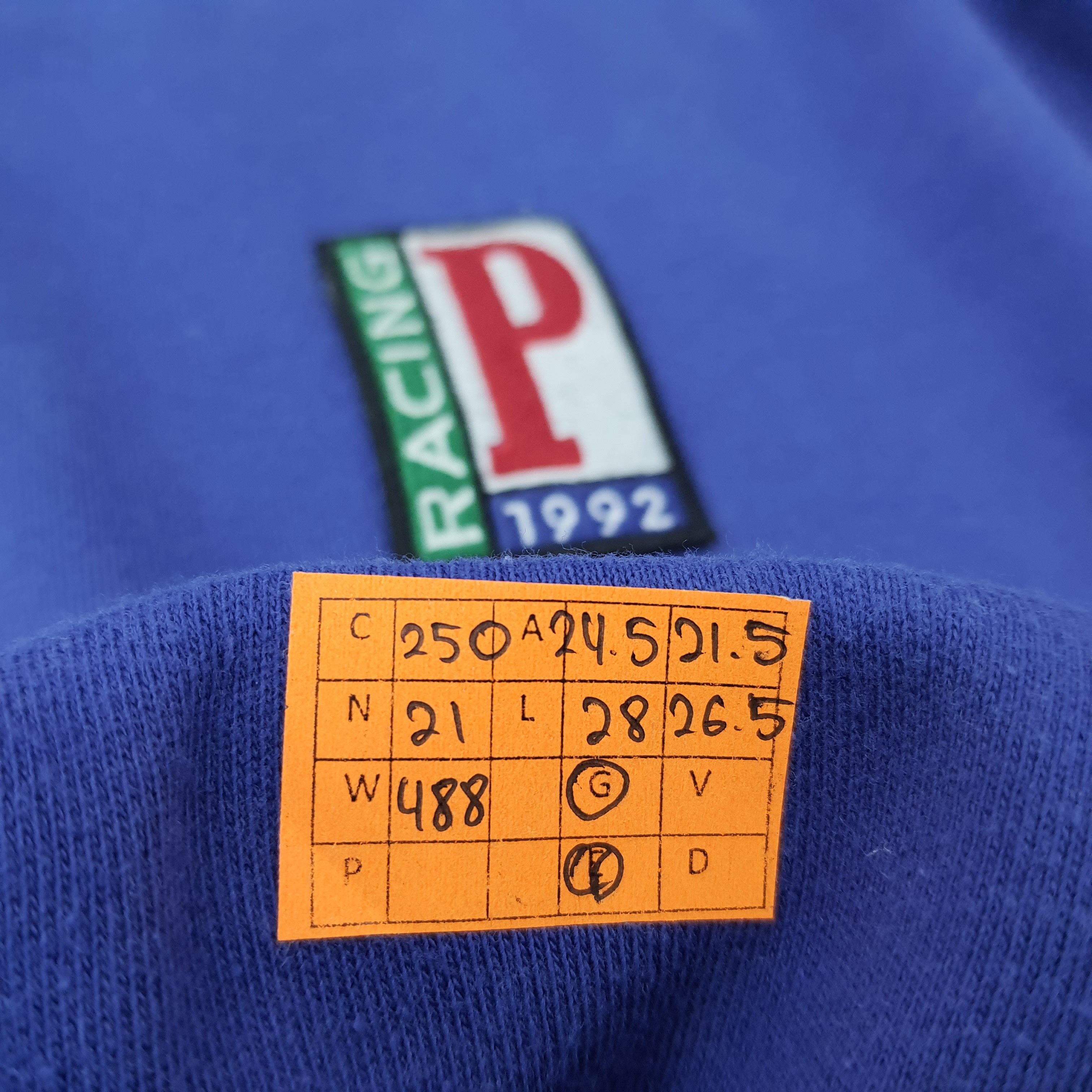 Polo Ralph Lauren Vintage POLO Ralph Lauren Racing Half Zipper C250N21 Size US L / EU 52-54 / 3 - 10 Thumbnail