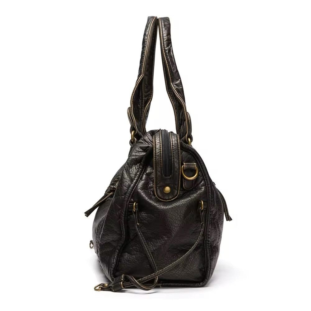 Vintage Vintage Pu Leather Hobo Shoulder Bag Size ONE SIZE - 4 Thumbnail