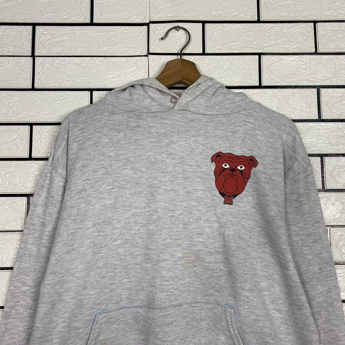 Vintage 🔥Vintage Hoodie Pull Over Red Dog Beer Big Logo Size US M / EU 48-50 / 2 - 14 Thumbnail