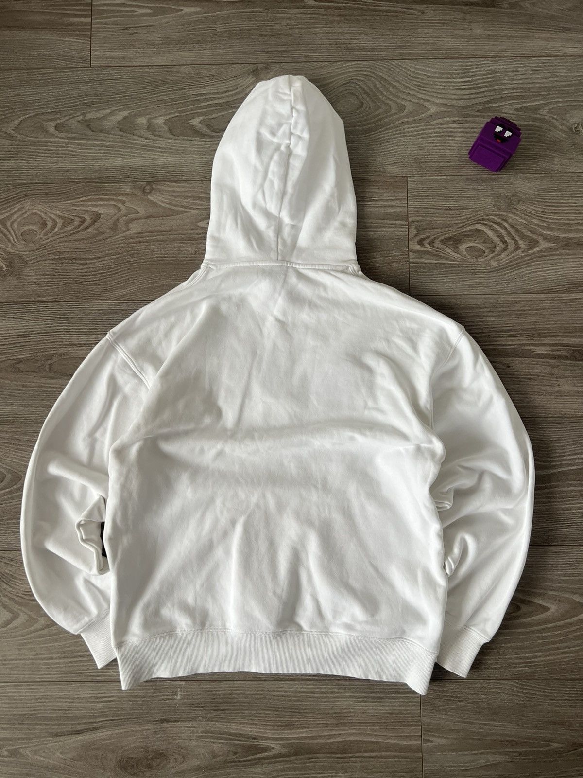 Moschino ‼️Moschino x H&M x Mtv Big Knit Logo White Hoodie‼️ Size US S / EU 44-46 / 1 - 17 Thumbnail