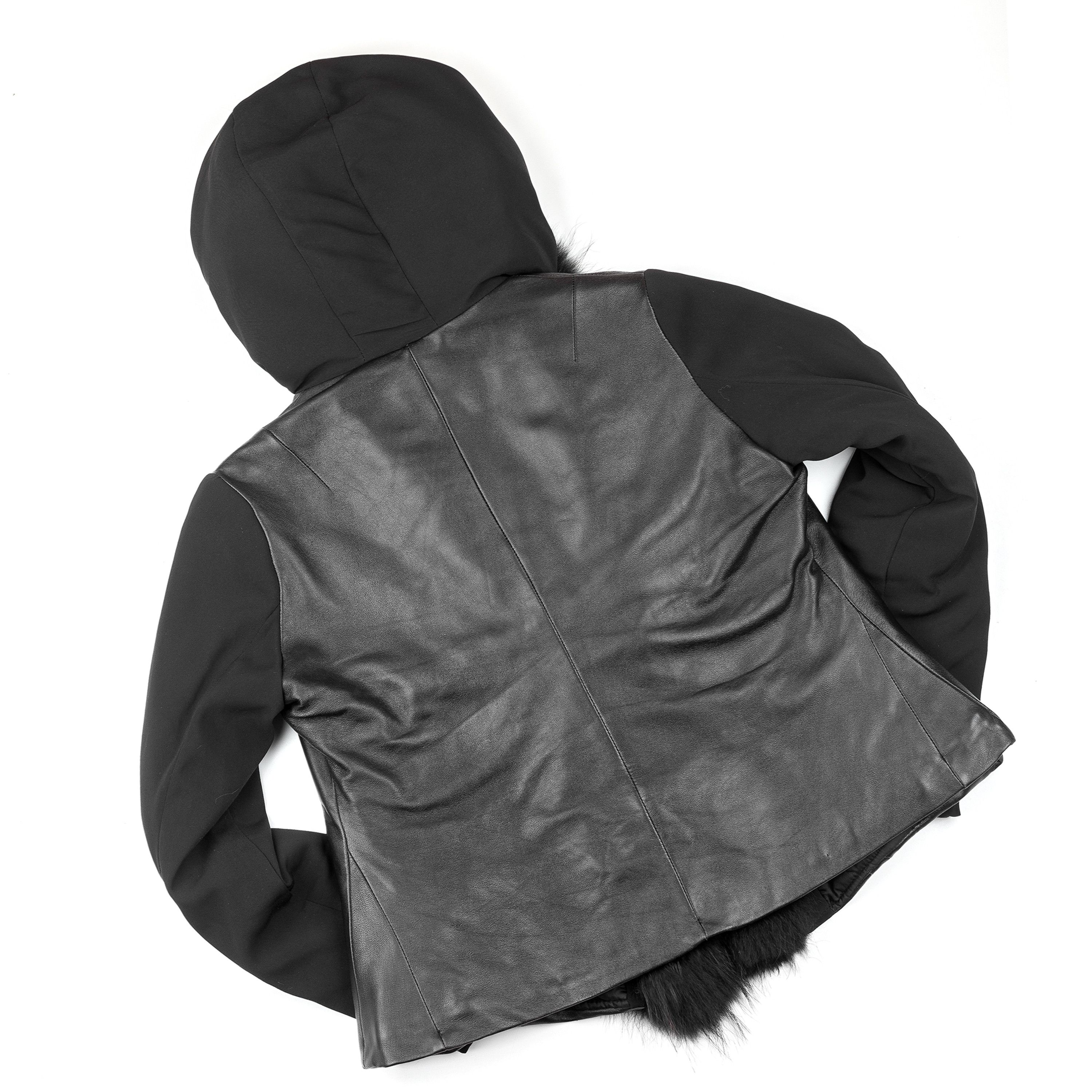 Cop Copine Cop Copine Black Fur Coat (S) Size S / US 4 / IT 40 - 6 Thumbnail