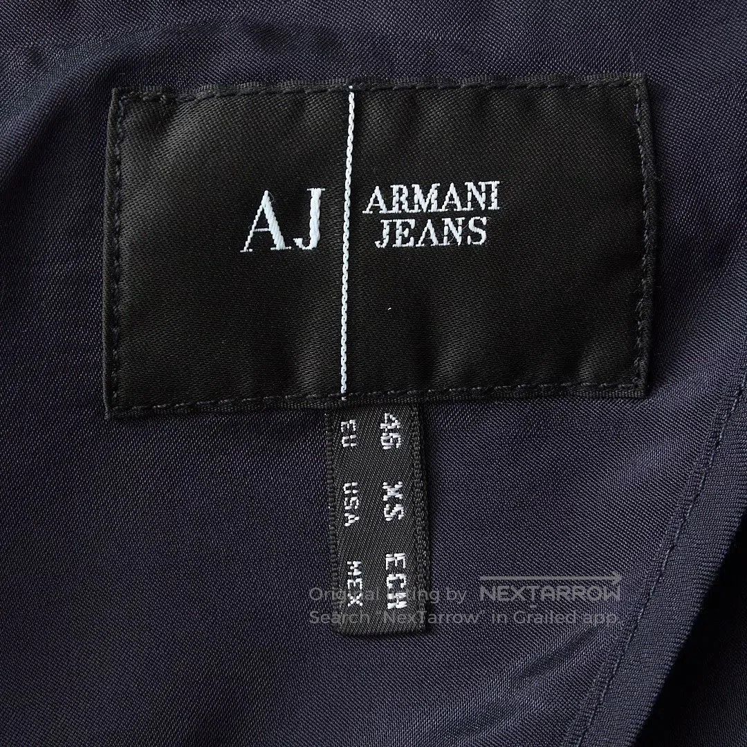 Armani Armani Jeans Men's Notch Lapel Suit. Size US M / EU 48-50 / 2 - 8 Thumbnail