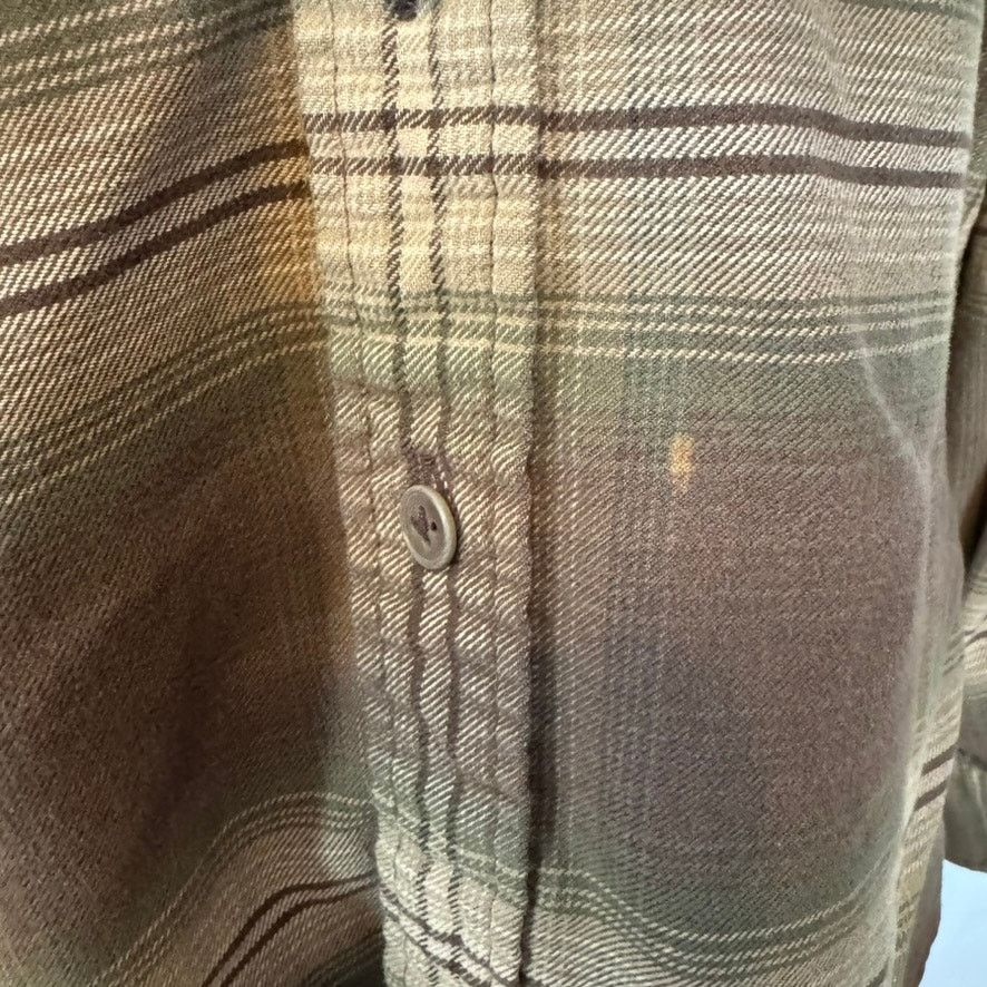 Polo Ralph Lauren Polo Ralph Lauren Brown Plaid Flannel Shirt Medium Casual Size US M / EU 48-50 / 2 - 2 Thumbnail