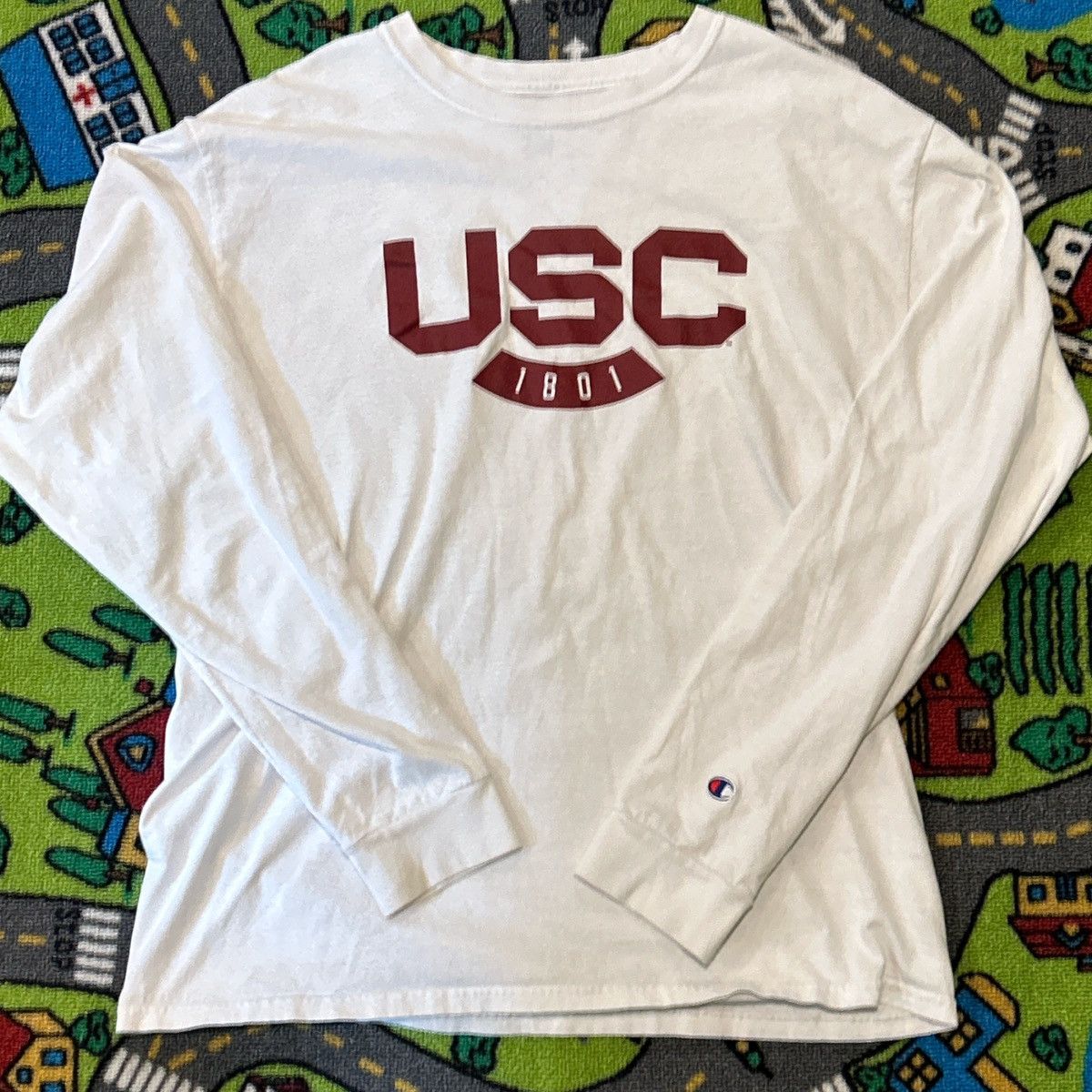 Champion Champion USC Long Sleeve t-shirt Size US L / EU 52-54 / 3 - 1 Preview