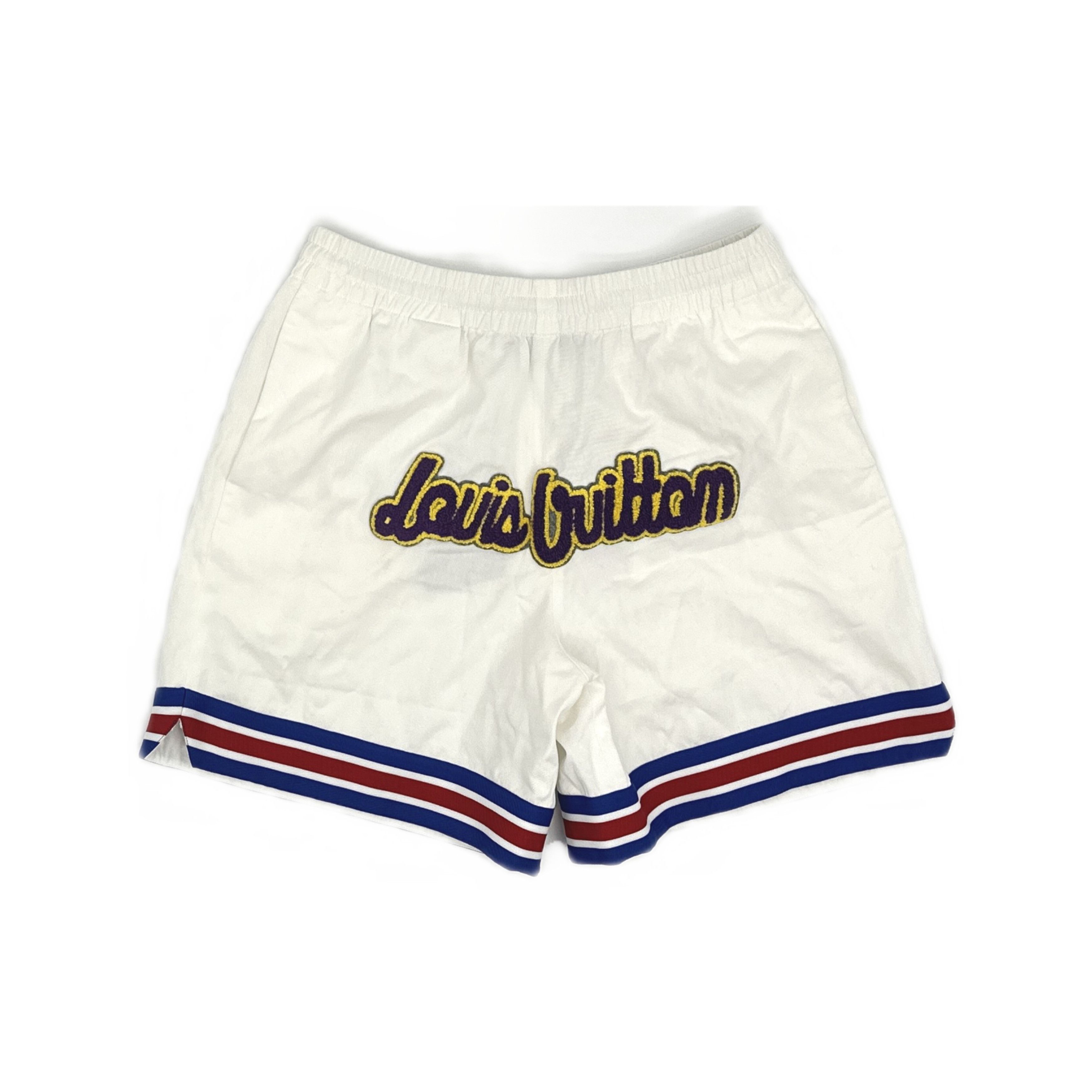Louis Vuitton Louis Vuitton x NBA Logo Basketball Shorts Size M Size US 32 / EU 48 - 1 Thumbnail