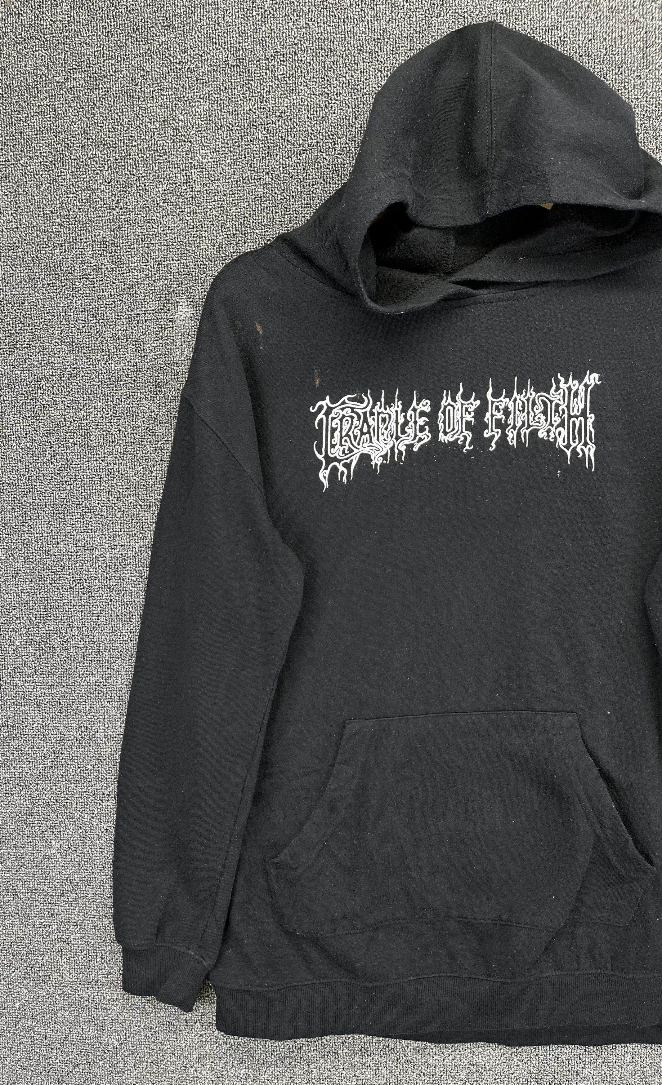 Band Tees Cradle of Filth Punk Rock Band Tees Rare Hooded Sweatshirt Size US S / EU 44-46 / 1 - 8 Thumbnail