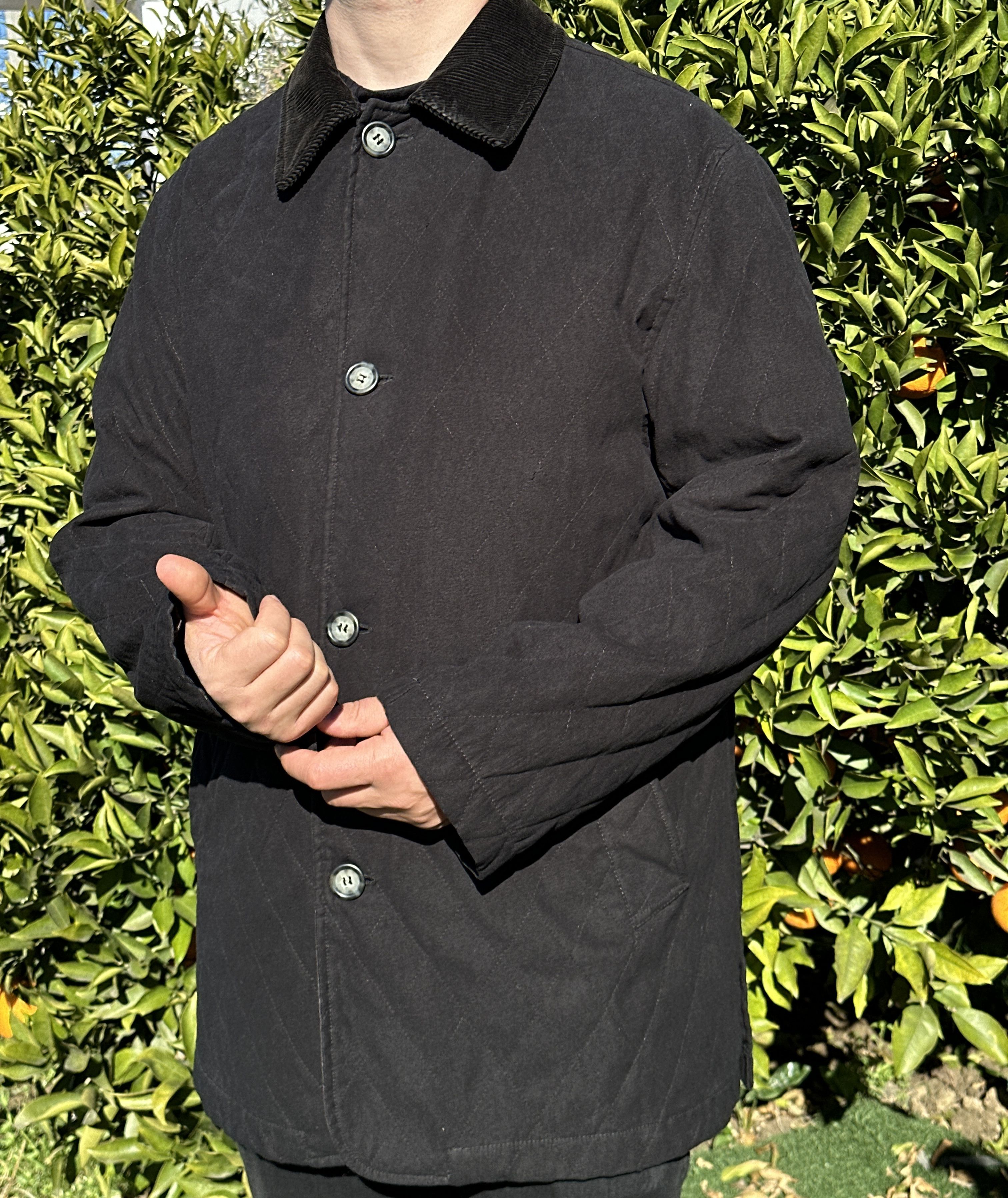 Corneliani Corneliani Suede Look Long Jacket Trench Coat Size 50 M L Size US M / EU 48-50 / 2 - 7 Thumbnail