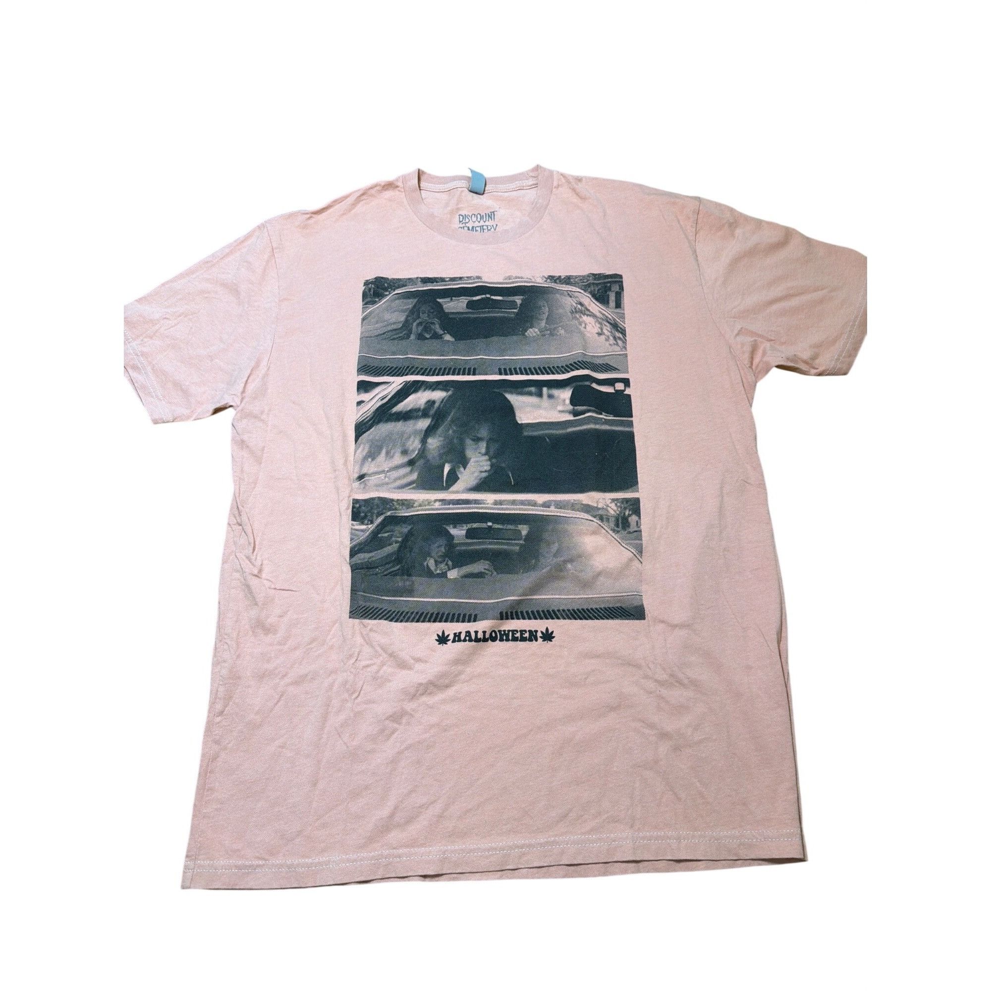 Other Halloween Movie Pink Graphic T Shirt Discount Cemetery Jamie Size US XL / EU 56 / 4 - 1 Thumbnail