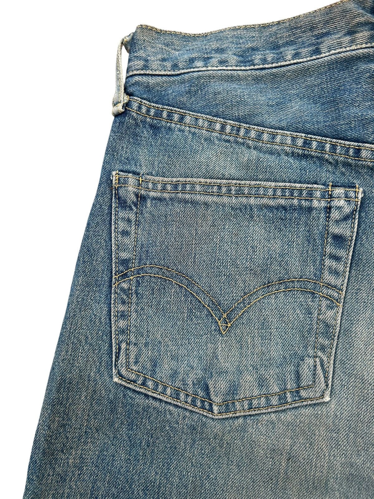 Kapital Vintage Levis Big E Selvedge Rusty Distressed Denim Jeans Size US 29 - 9 Thumbnail