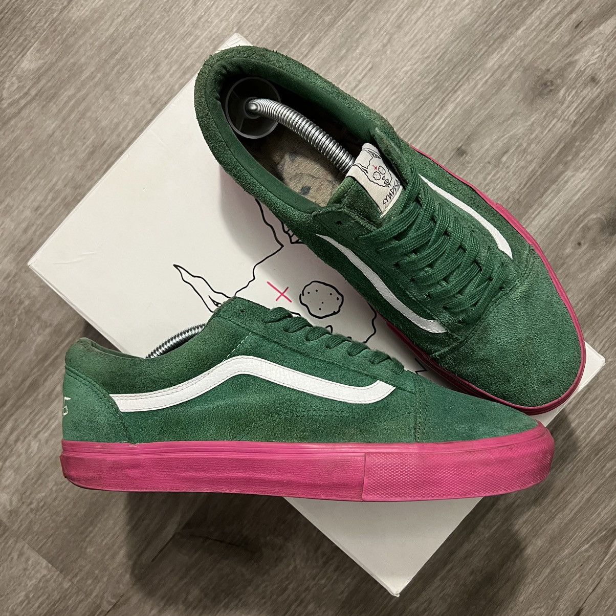 Vans Golf Wang Vans Syndicate Old Skool Pro Green/Pink Gum