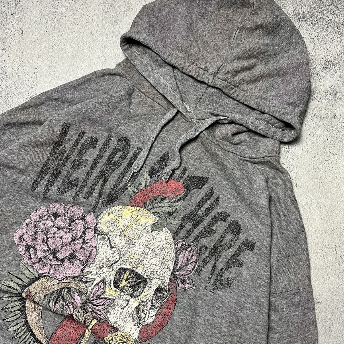 Japanese Brand × Vintage Vintage Ed Hardy style crazy printed y2k hoodie Size US L / EU 52-54 / 3 - 3 Thumbnail