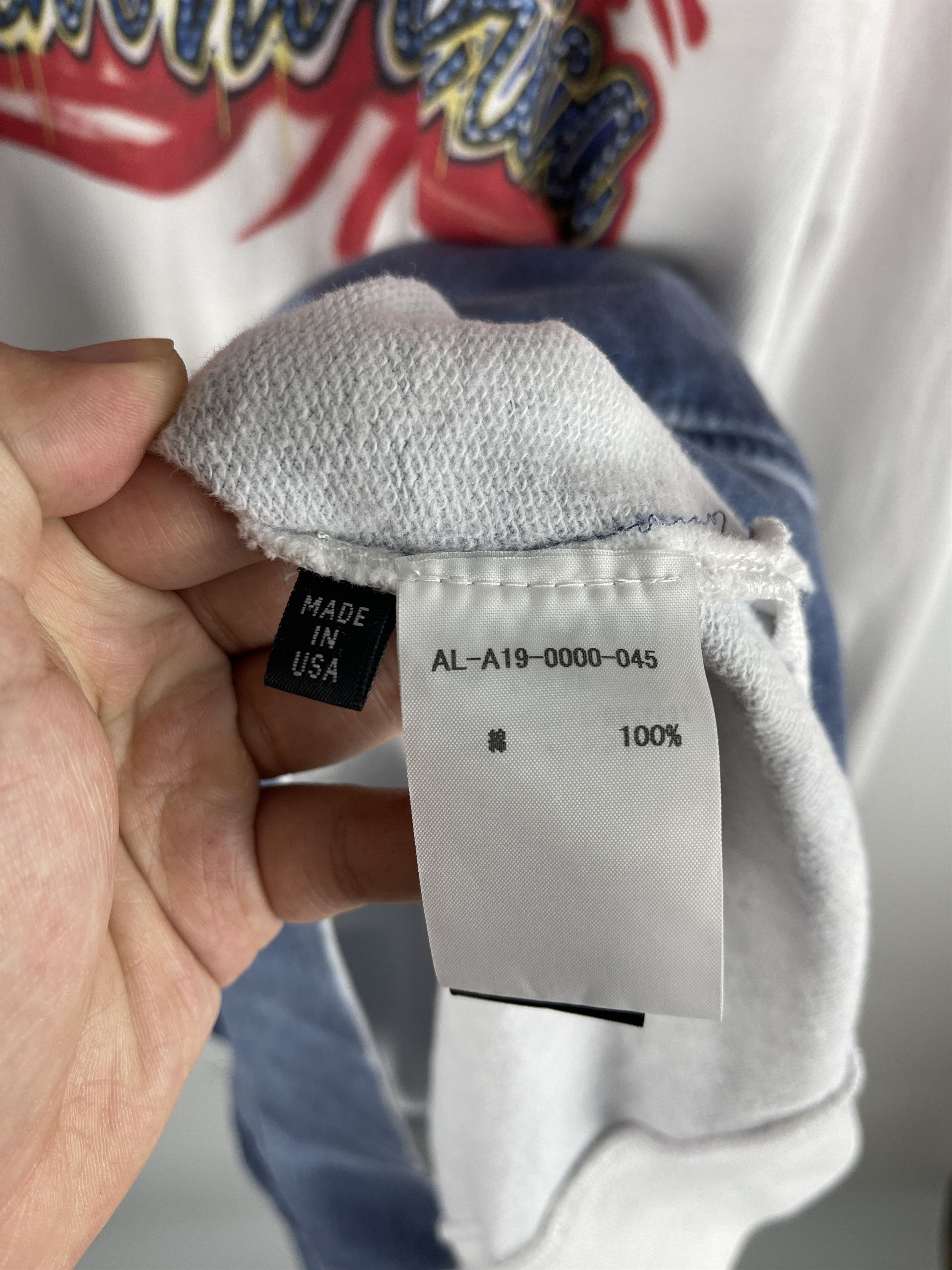 Alchemist Alchemist Bleached "Live In America" Hoodie Size US L / EU 52-54 / 3 - 5 Thumbnail