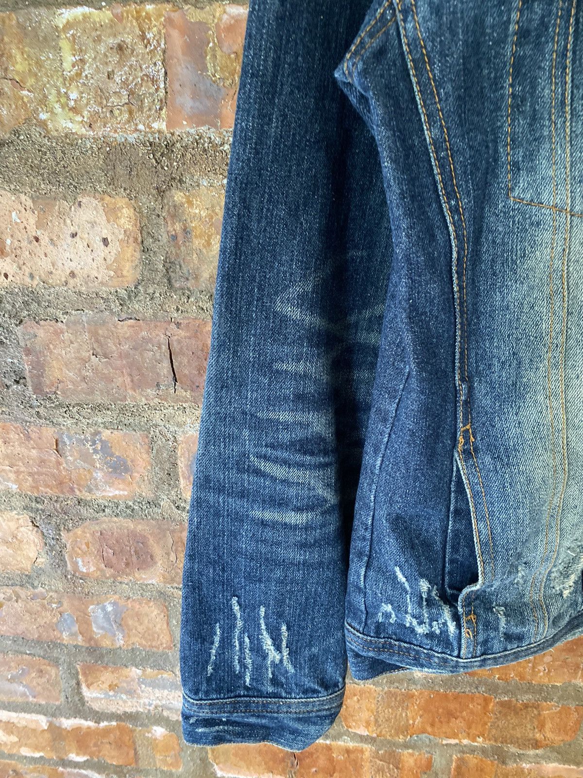 JACKROSE 🔥1990s Jackrose Distressed Cross Detailing button jacket Size US M / EU 48-50 / 2 - 6 Thumbnail