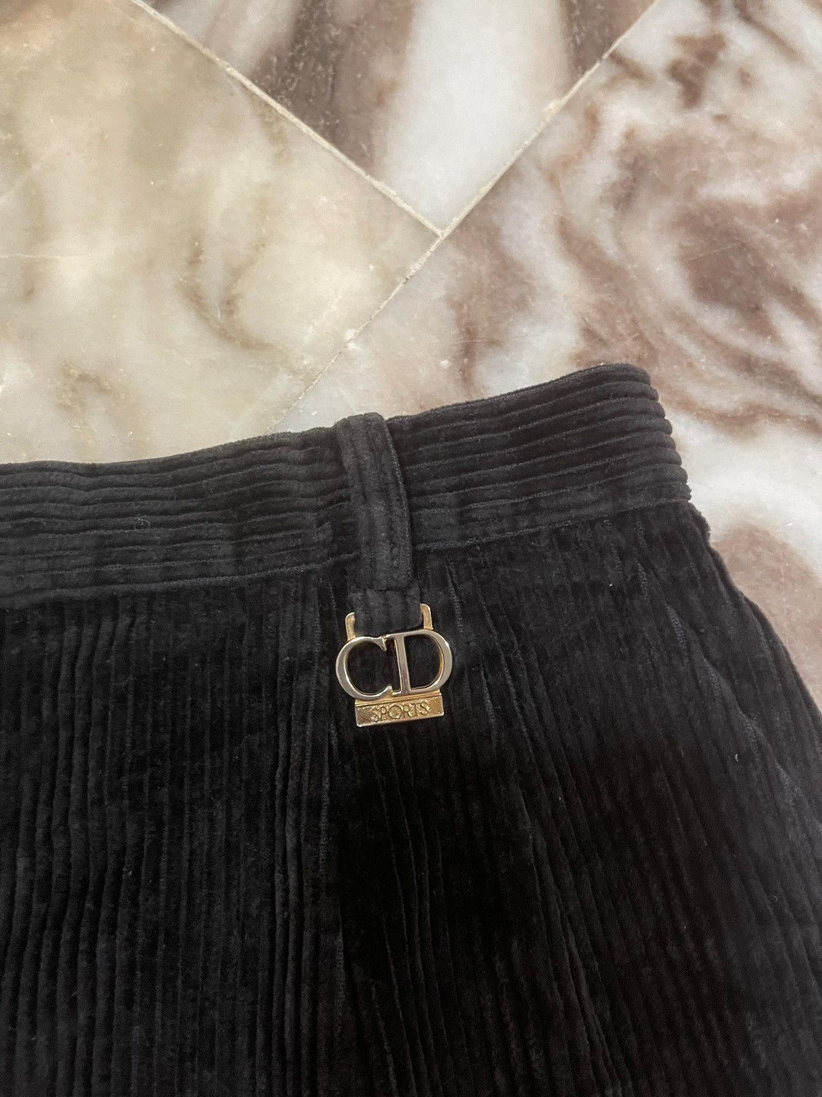 Christian Dior Monsieur Christian Dior Corduroy Short Pants Size 29" - 4 Thumbnail
