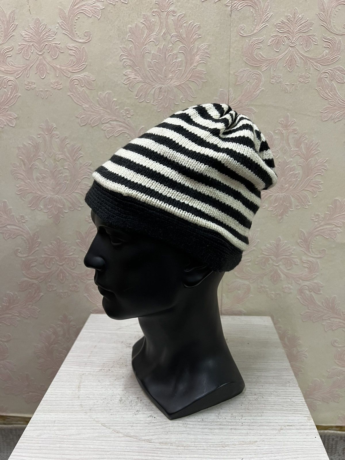 Gap Gap Striped Jail Kurt Cobain Style Beanie Hats Size ONE SIZE - 3 Thumbnail