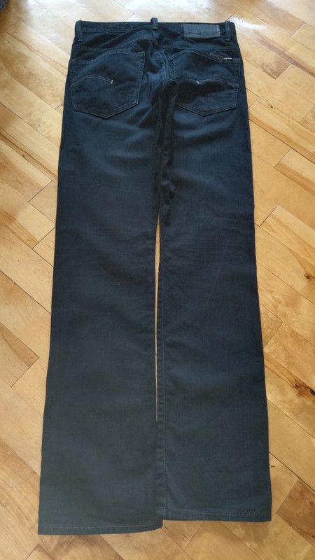 G-Star Stacked Mid Skinny Pants Semi Flared Alt Neo Denim Goth 32 Size US 32 / EU 48 - 14 Thumbnail
