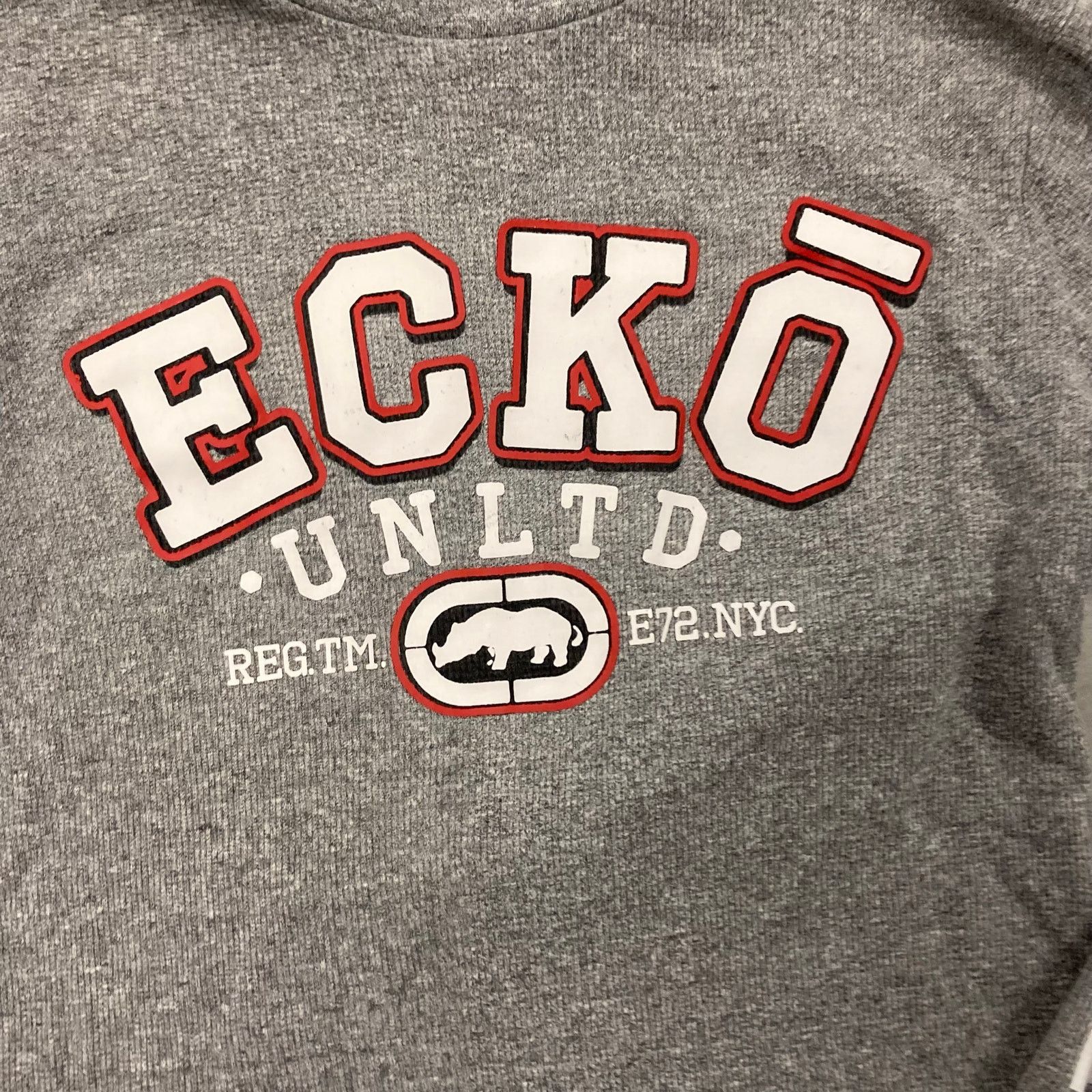 Ecko Unltd. × Vintage Y2K ecko unltd. Thermal T-Shirt Size US M / EU 48-50 / 2 - 2 Thumbnail