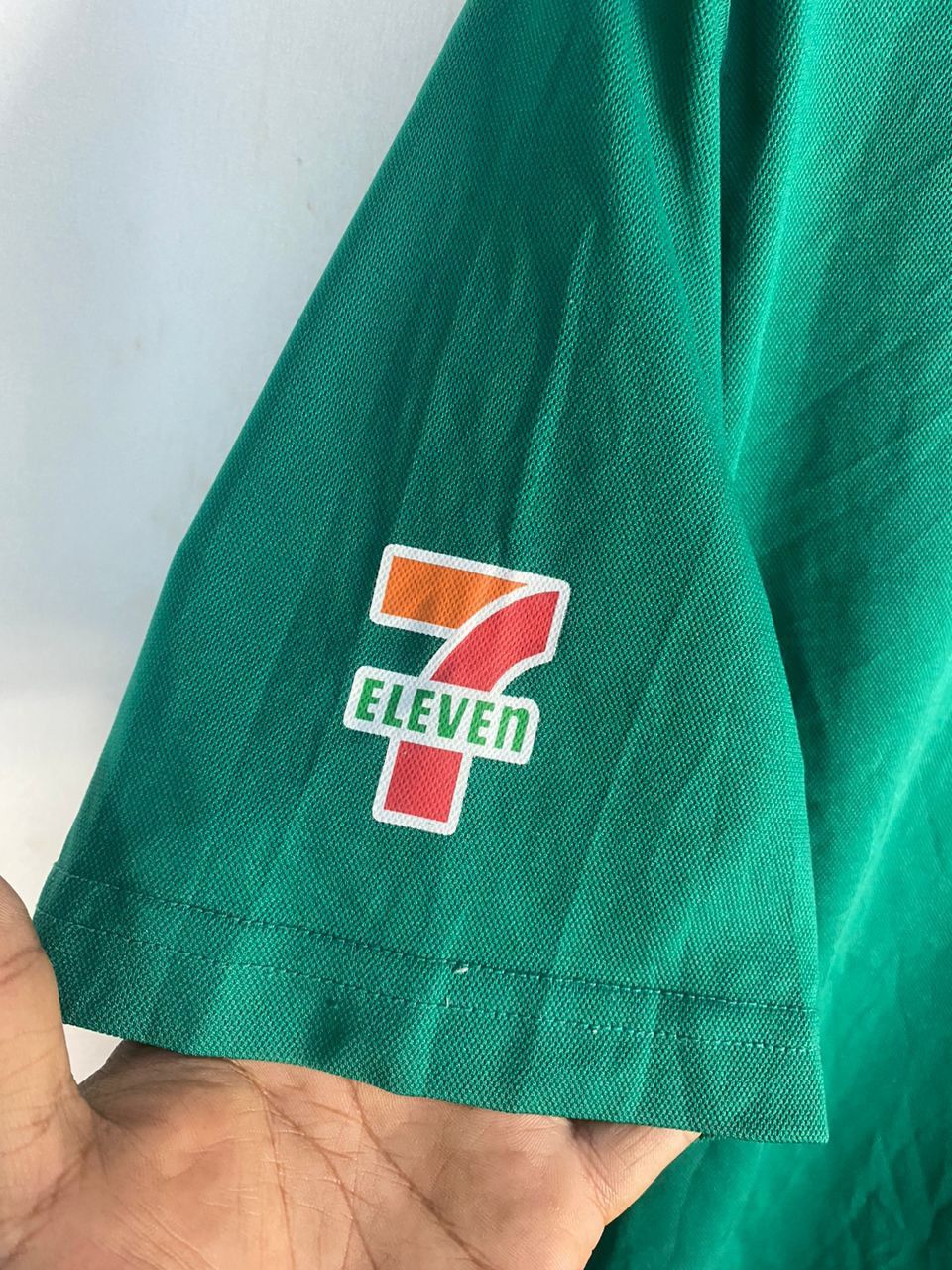 Japanese Brand × Uniform Wares × Vintage Vintage 7 eleven uniform polo shirt Size US L / EU 52-54 / 3 - 4 Thumbnail