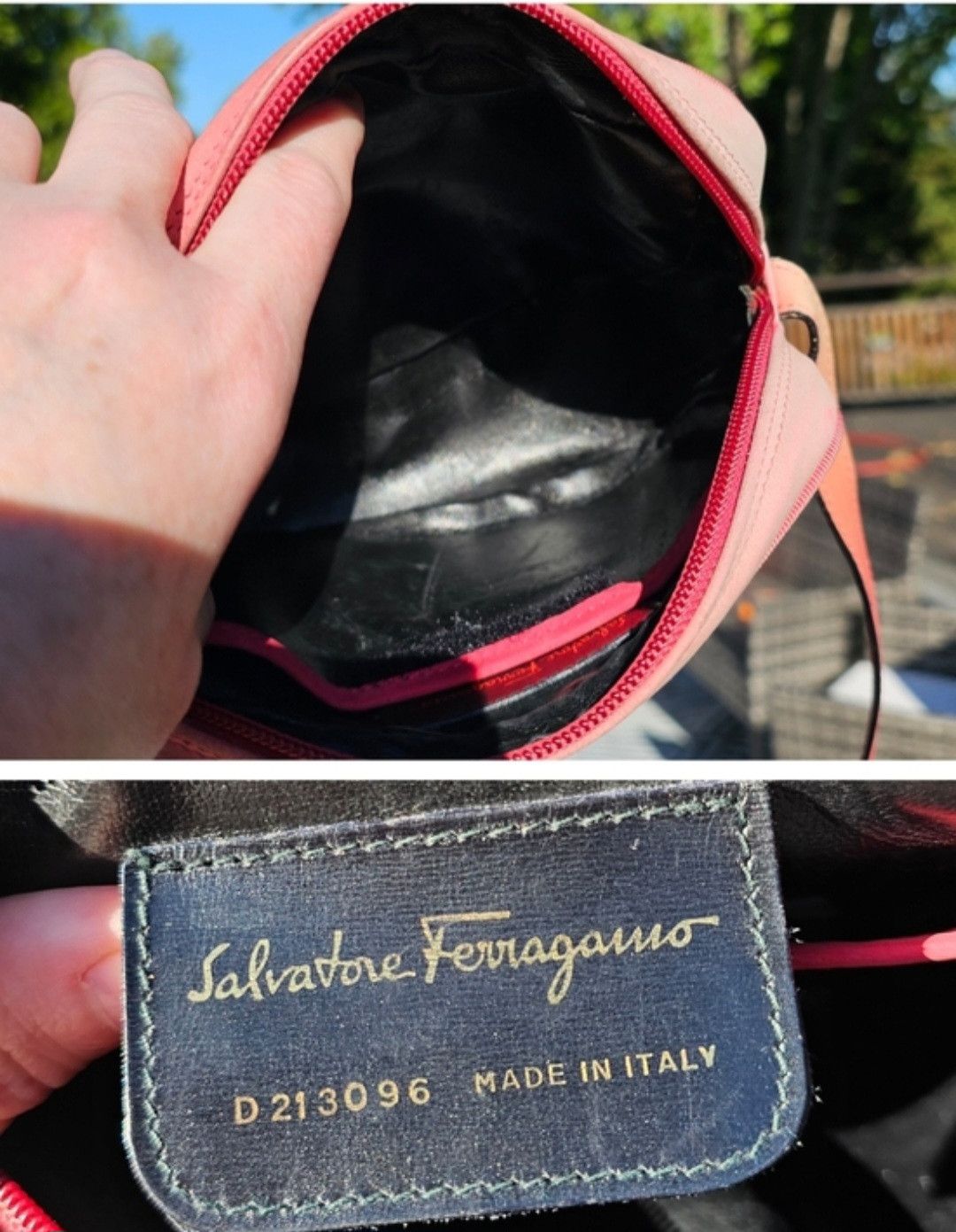 Salvatore Ferragamo Vara Bow Crossbody Bag - OMBRE PINK SUEDE Size ONE SIZE - 8 Thumbnail