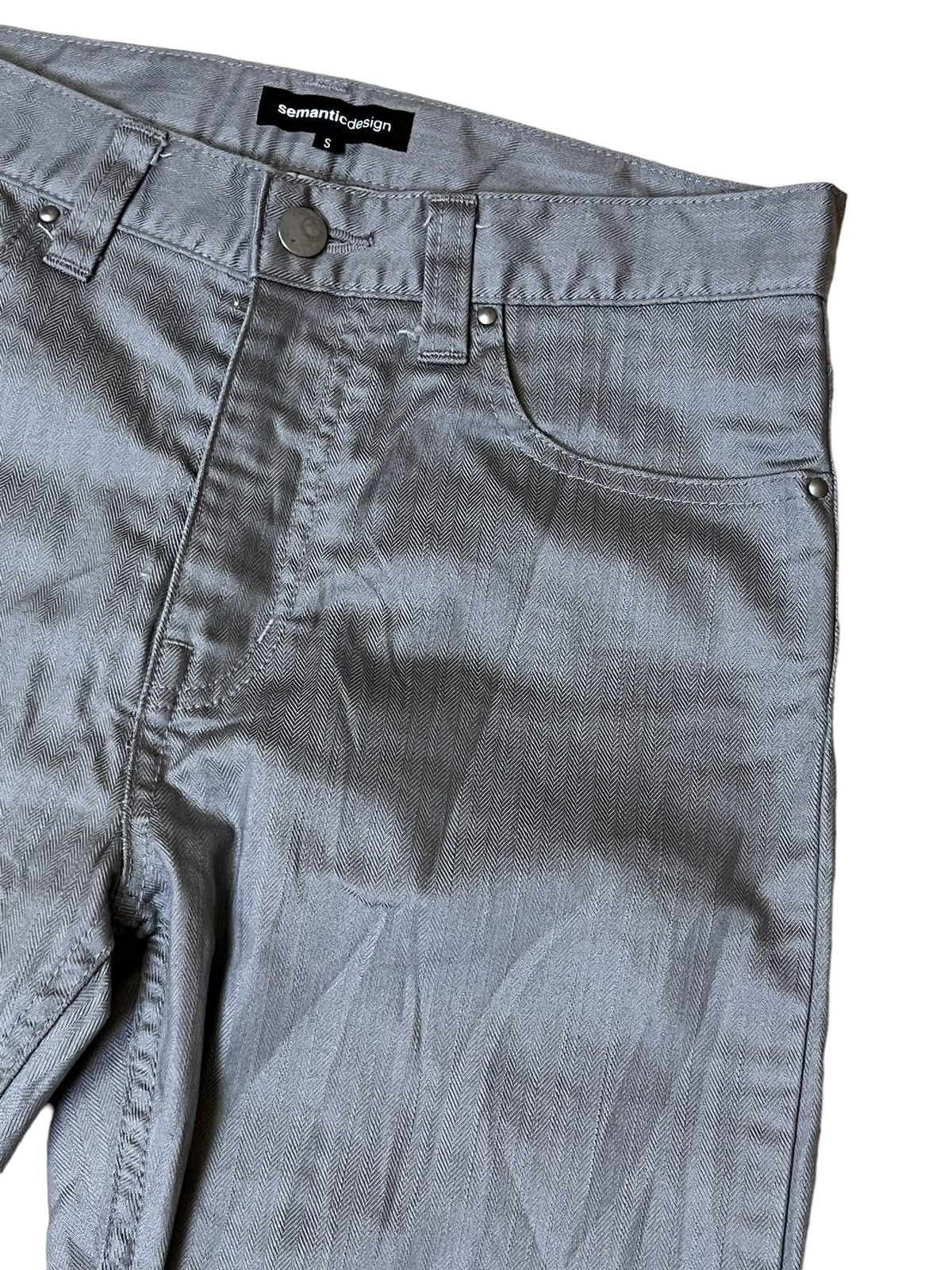 semanticdesign ARCHIVE JAPANESE BRAND SEMANTIC DESIGN SKINNY FIT JEANS Size US 29 - 4 Thumbnail