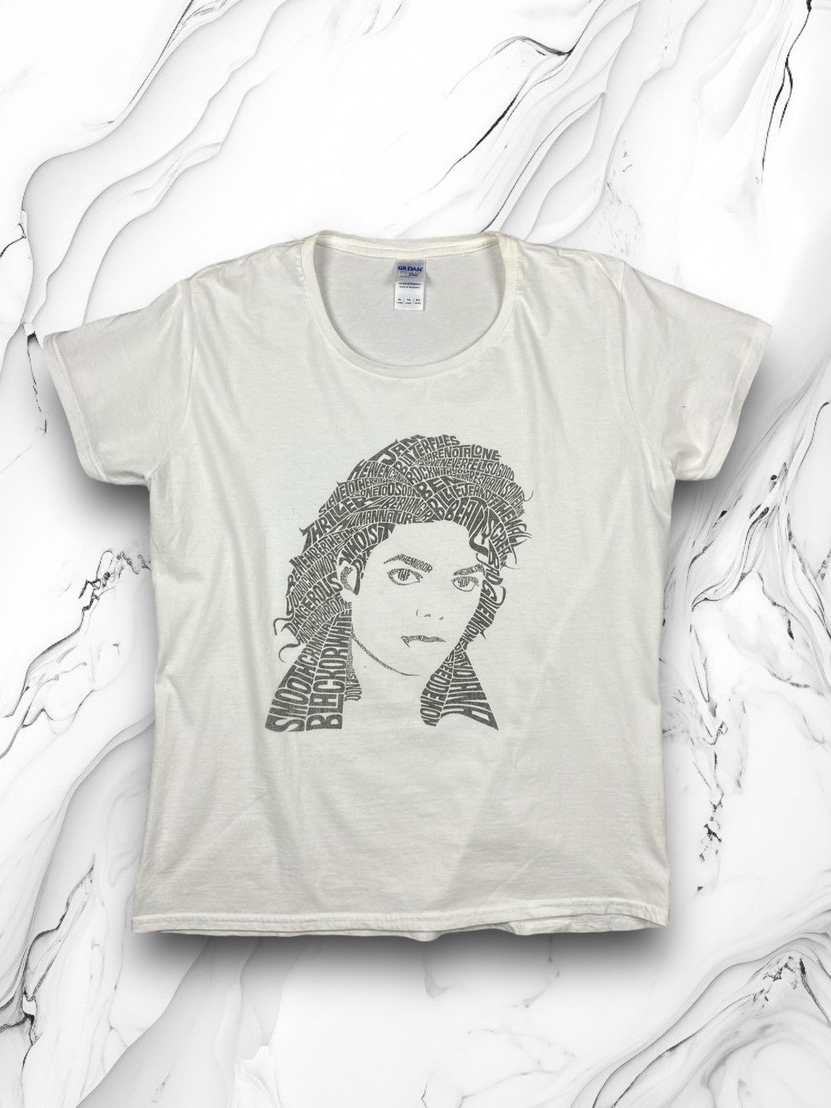 Band Tees × Michael Jackson × Vintage Vintage Michael Jackson Y2K Tee T Shirt Size XL / US 12-14 / IT 48-50 - 1 Thumbnail