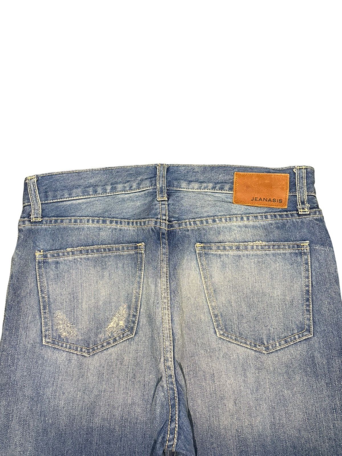 Edwin Vintage Japanese Brand Faded Wash Distressed Jeans Size 29" - 4 Thumbnail